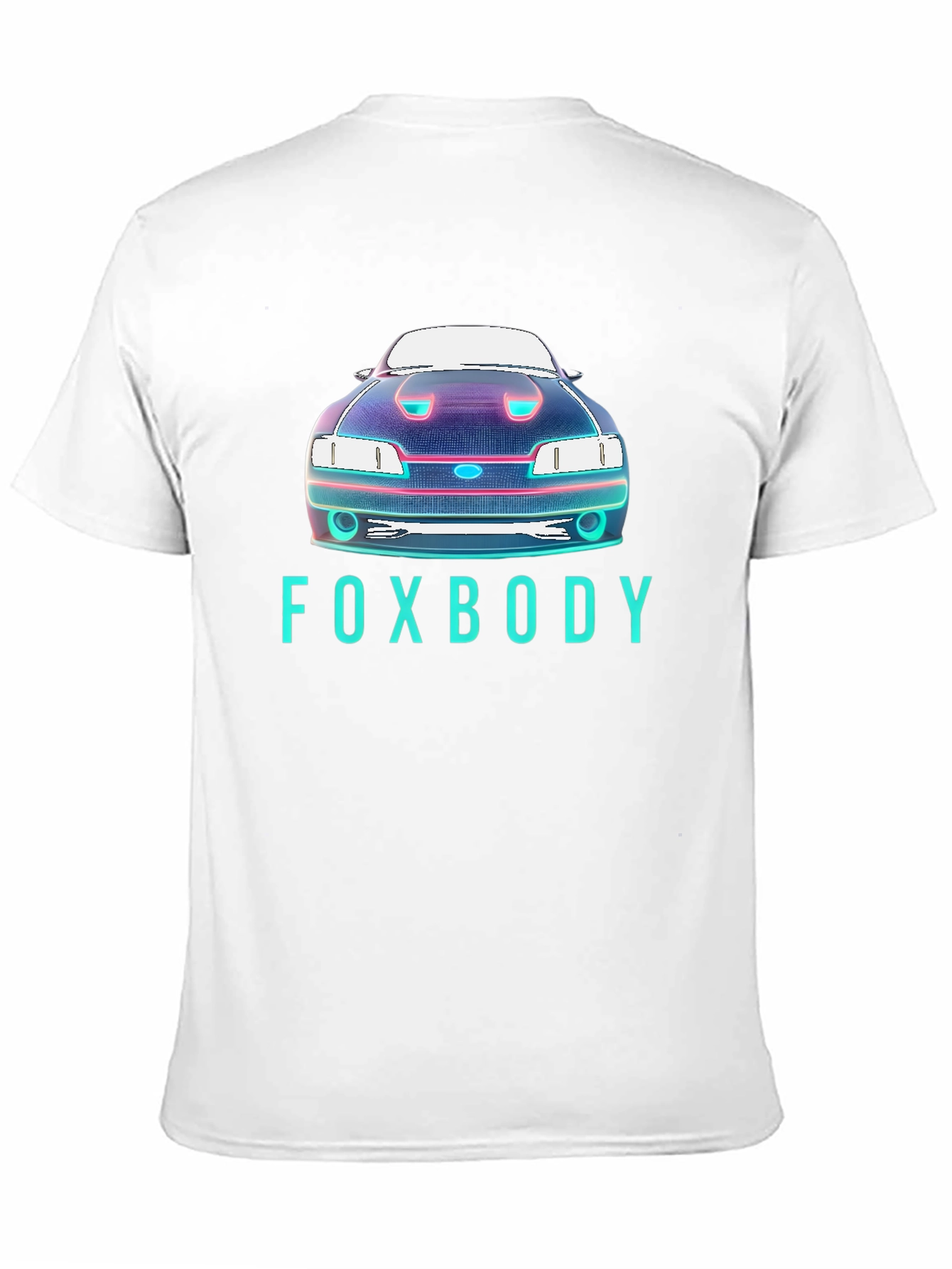 Foxbody Car Graphic T-Shirt - Retro Automotive Style