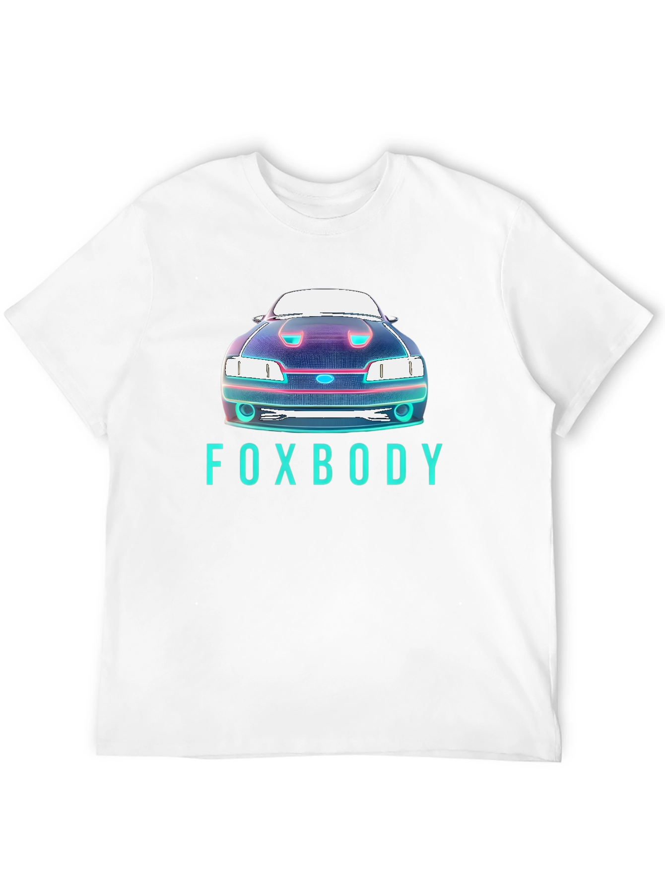 Foxbody Car Graphic T-Shirt - Retro Automotive Style