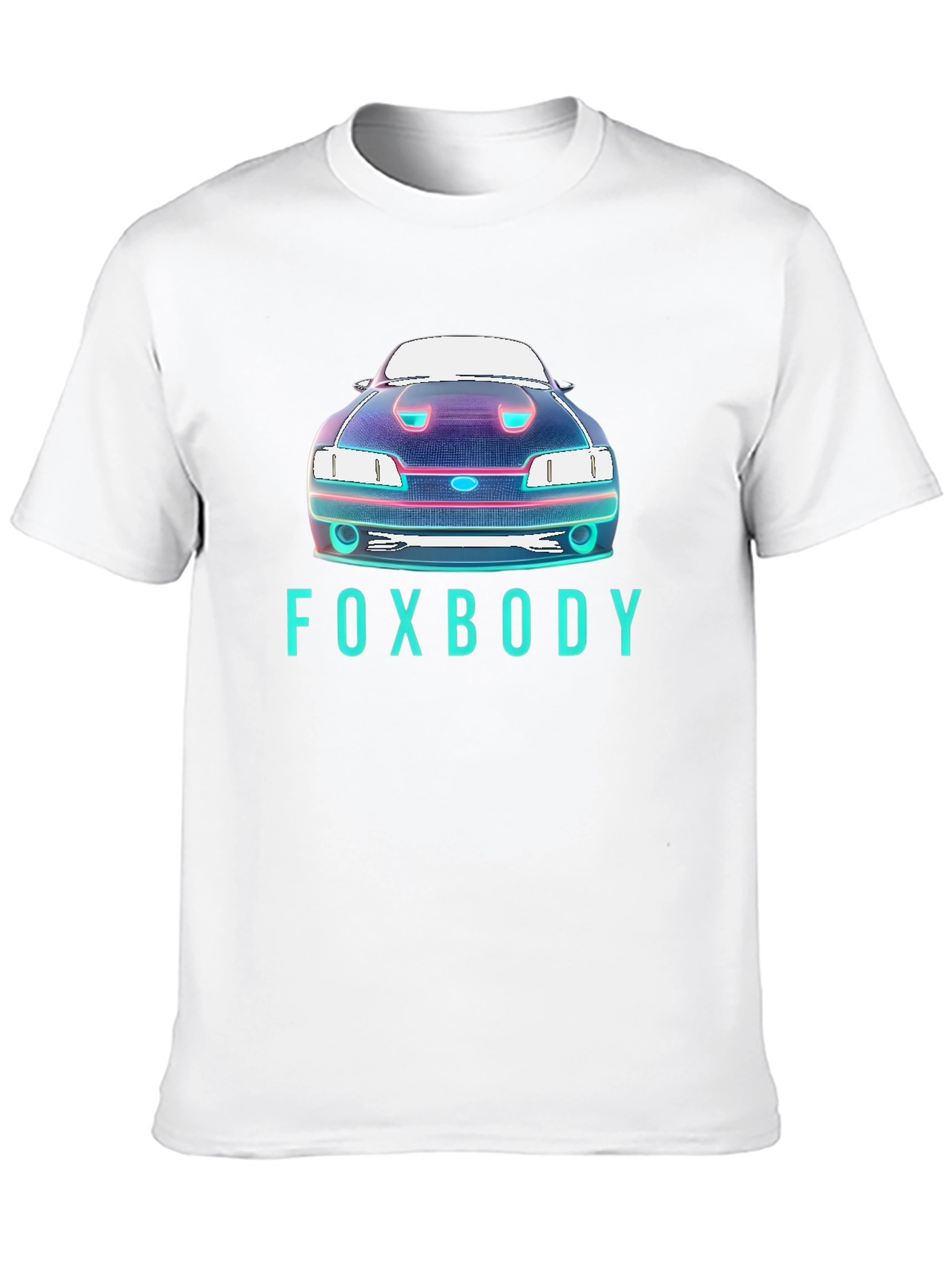 Foxbody Car Graphic T-Shirt - Retro Automotive Style