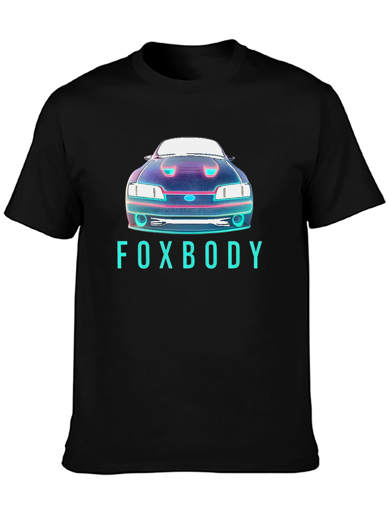 Foxbody Car Graphic T-Shirt - Retro Automotive Style