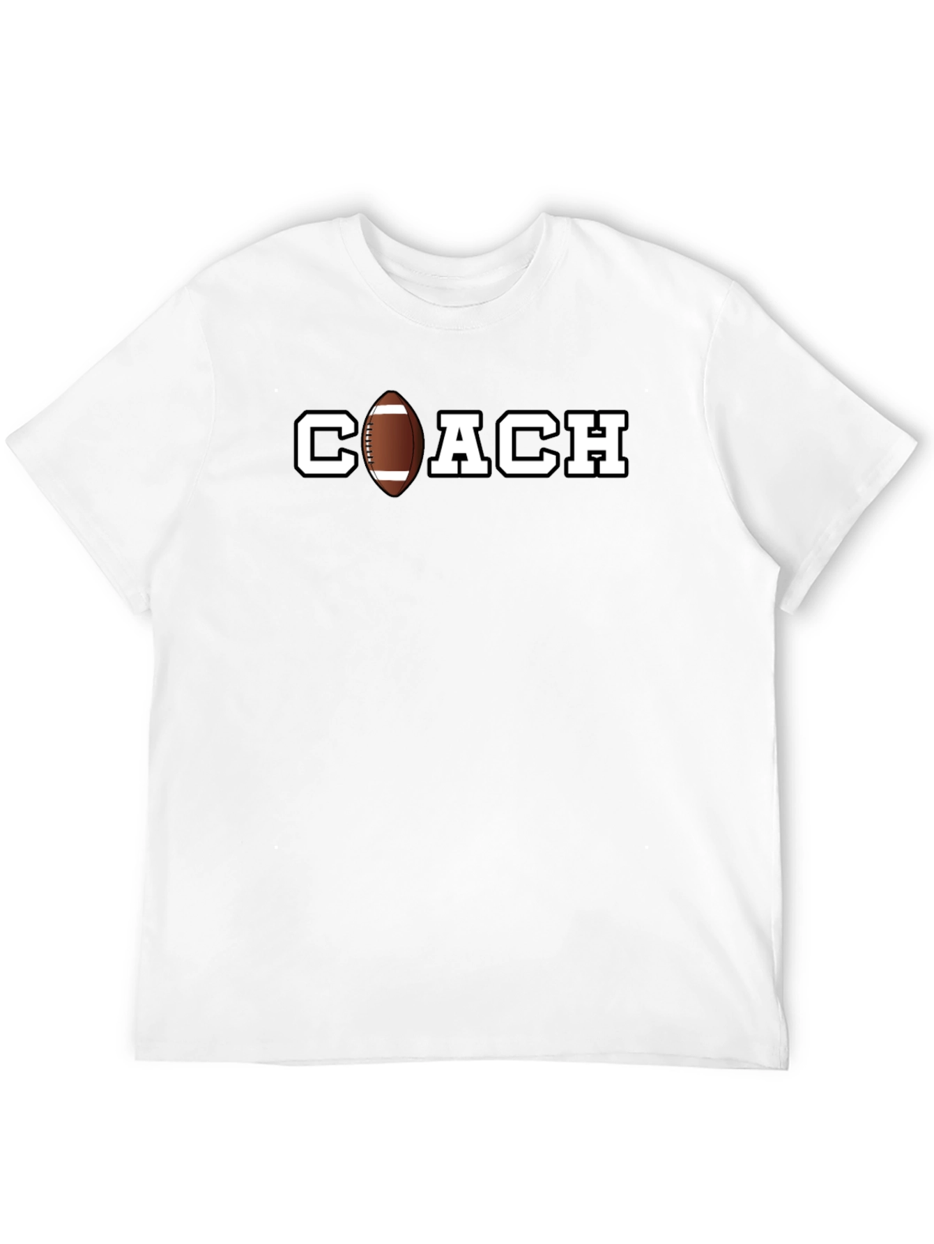 Football Coach Graphic T-Shirt