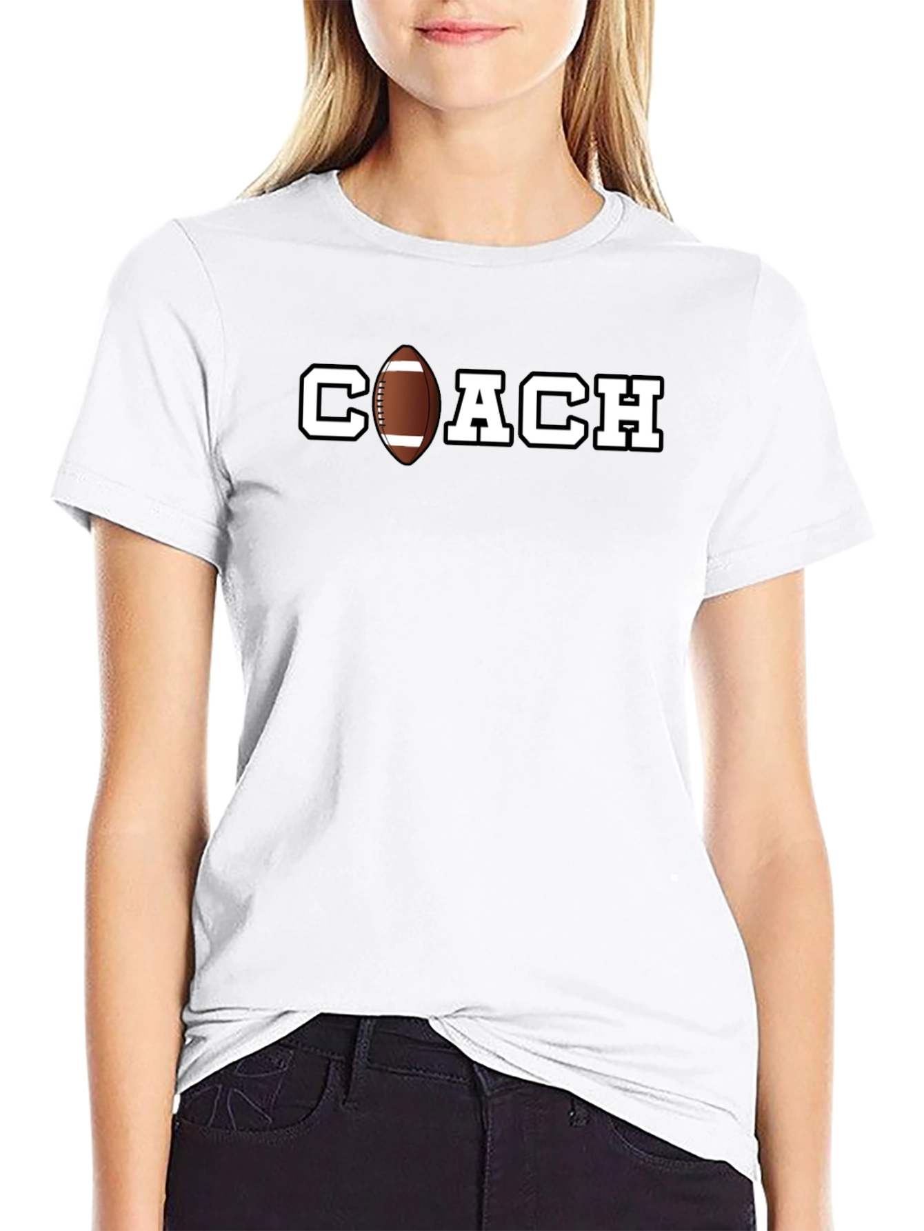 Football Coach Graphic T-Shirt