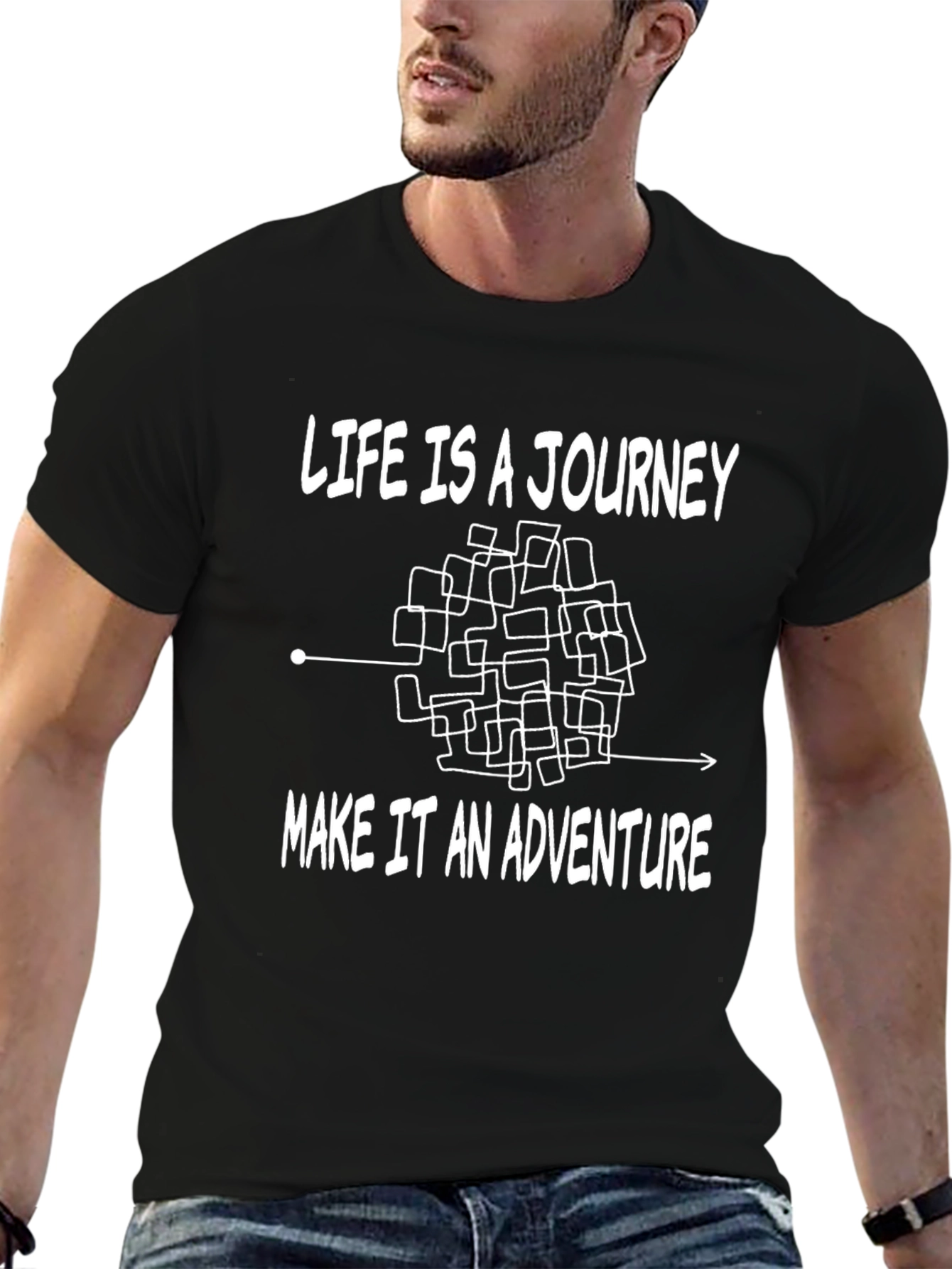 Life Is A Journey Adventure T-Shirt
