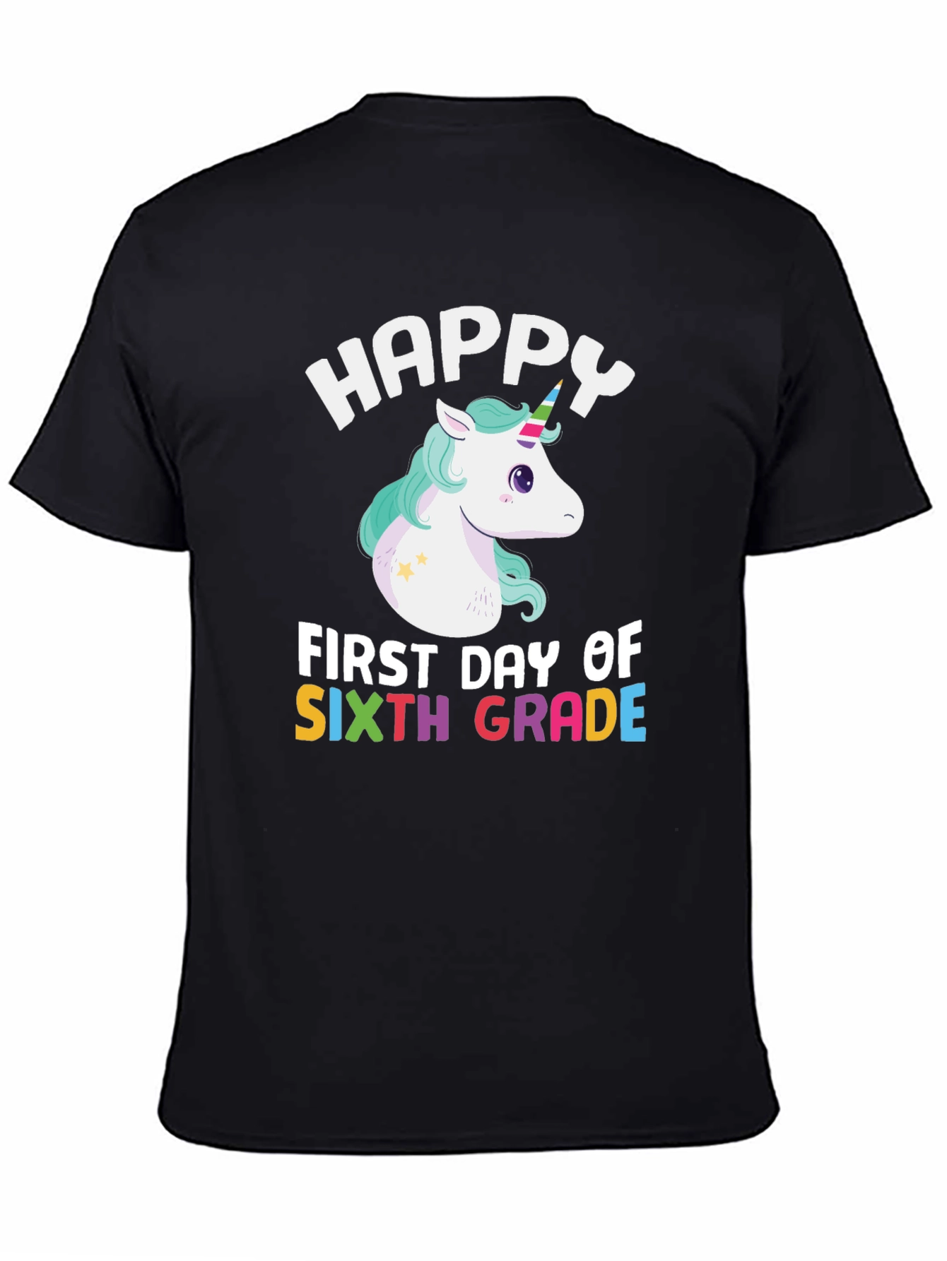 Happy 6th Grade Unicorn T-Shirt