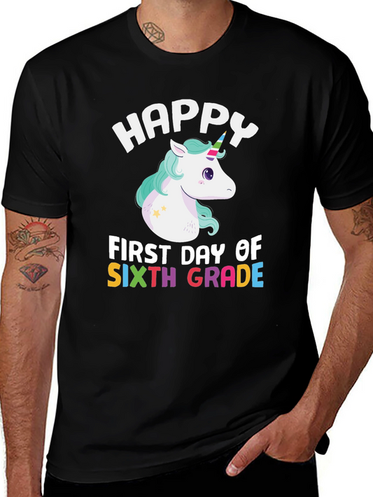 Happy 6th Grade Unicorn T-Shirt