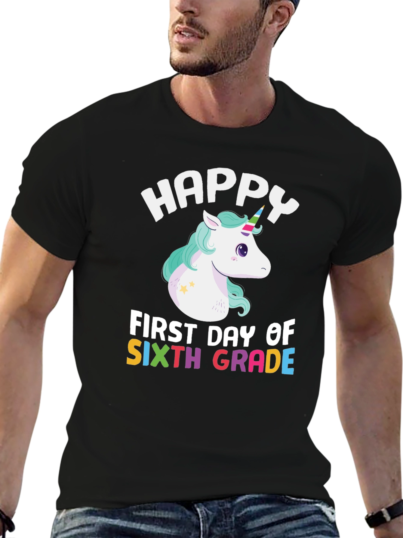 Happy 6th Grade Unicorn T-Shirt