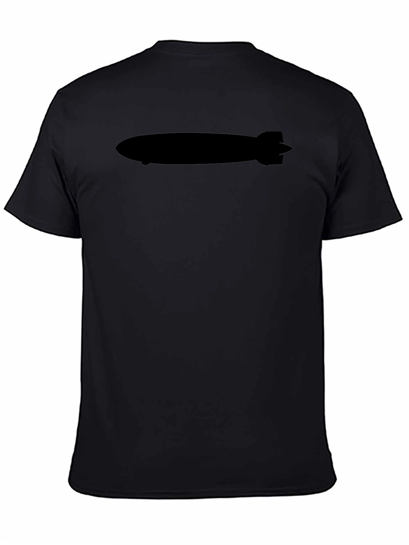 Black Zeppelin Silhouette T-Shirt