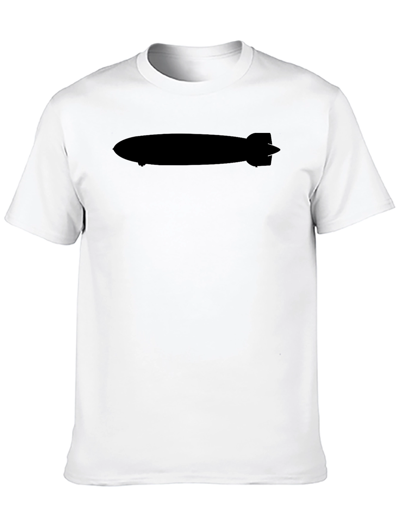 Black Zeppelin Silhouette T-Shirt