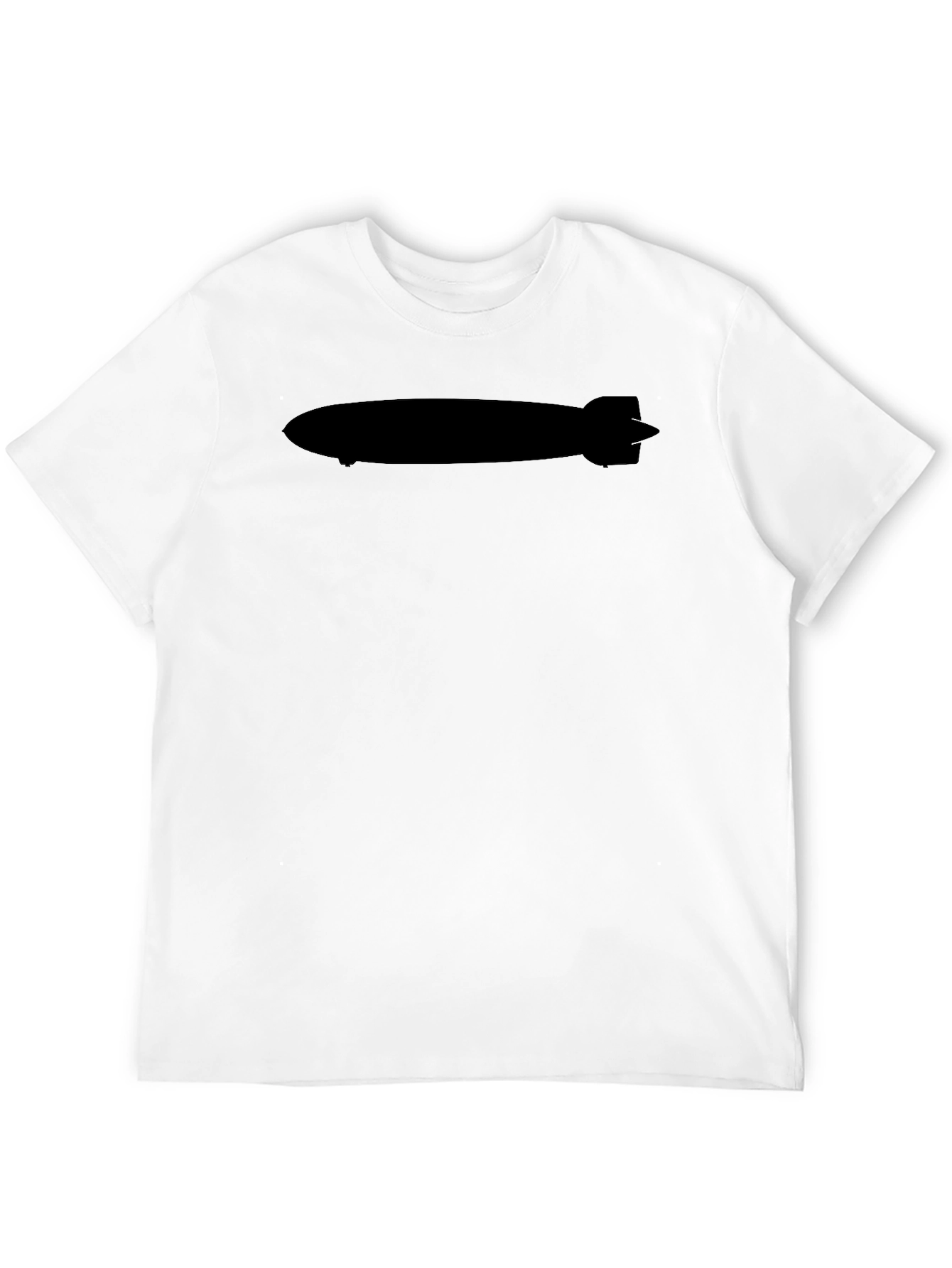 Black Zeppelin Silhouette T-Shirt