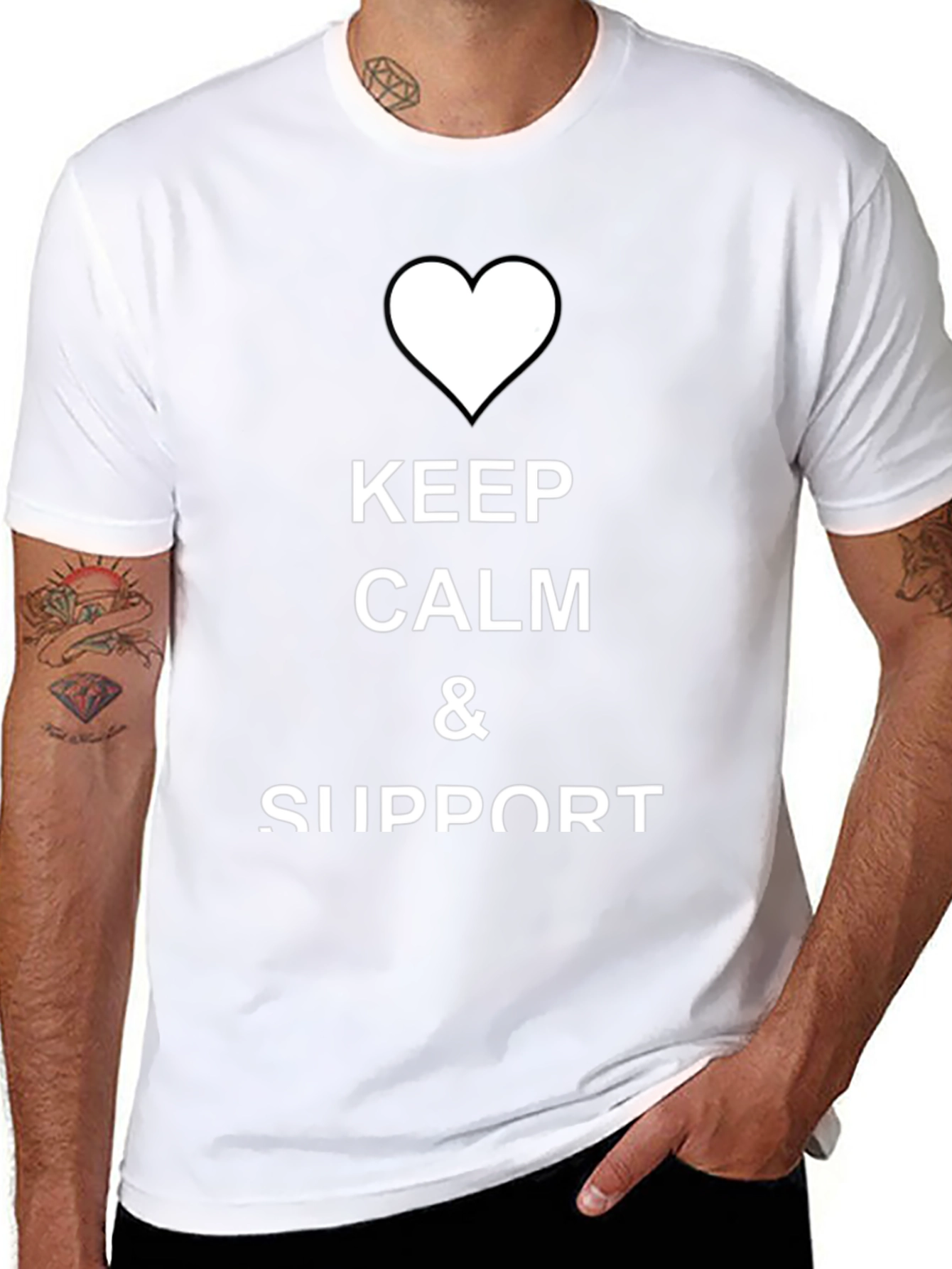 Keep Calm & Support T-Shirt