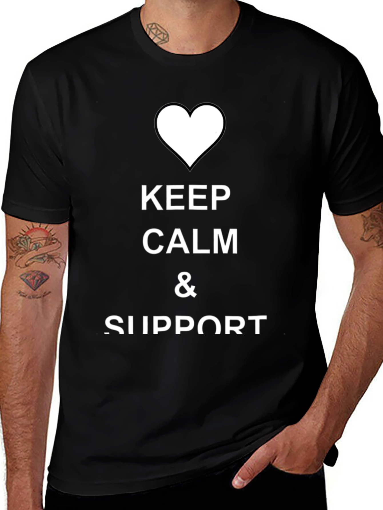 Keep Calm & Support T-Shirt