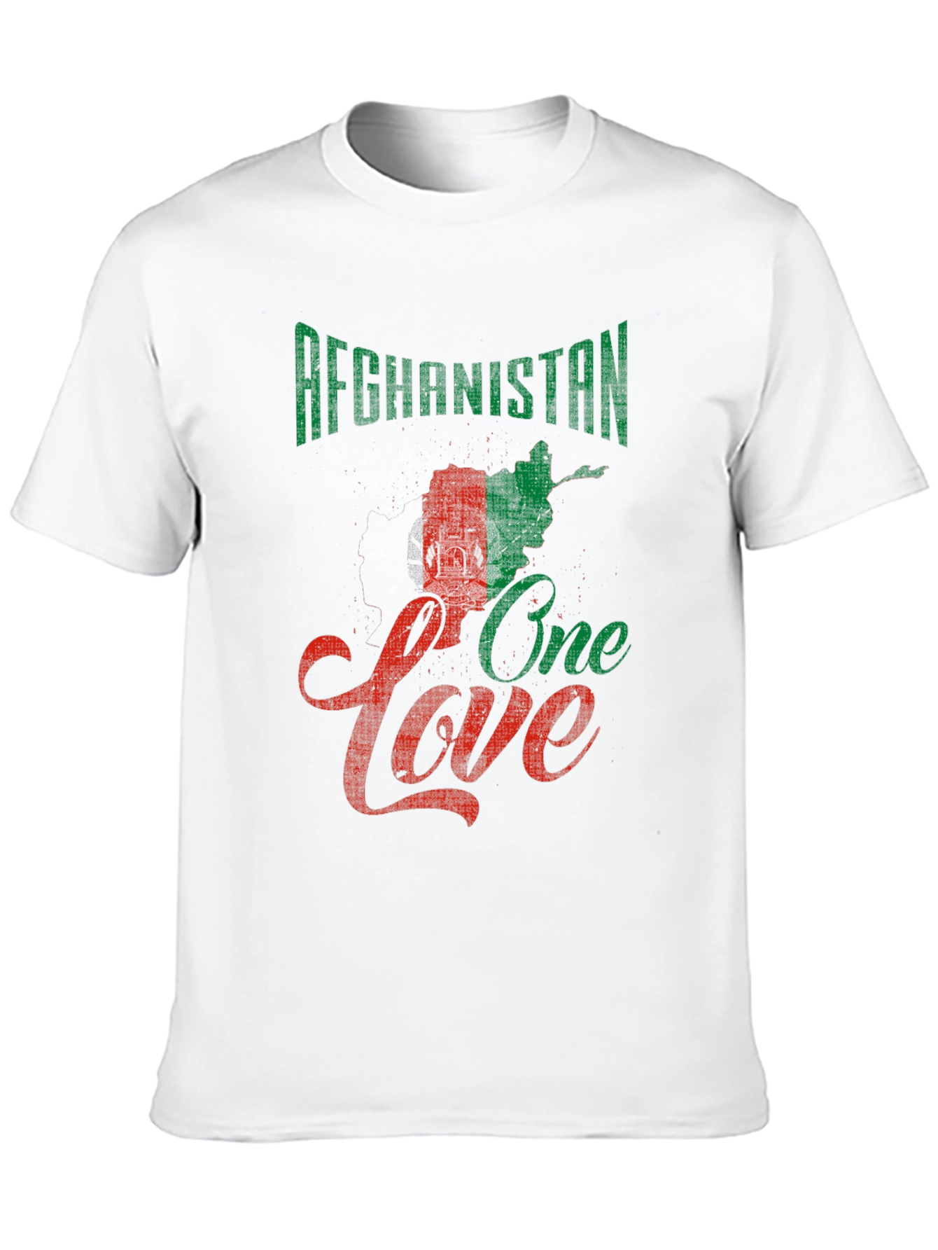 Afghanistan One Love Graphic T-Shirt