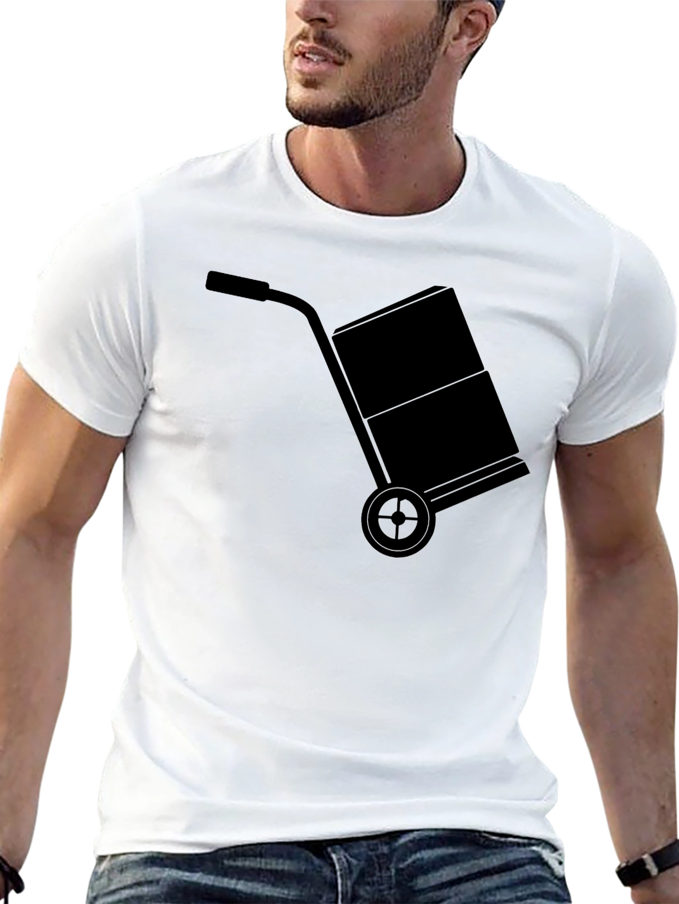 Hand Truck Graphic T-Shirt