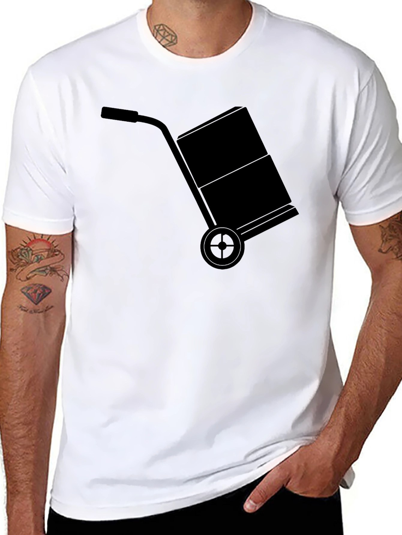 Hand Truck Graphic T-Shirt