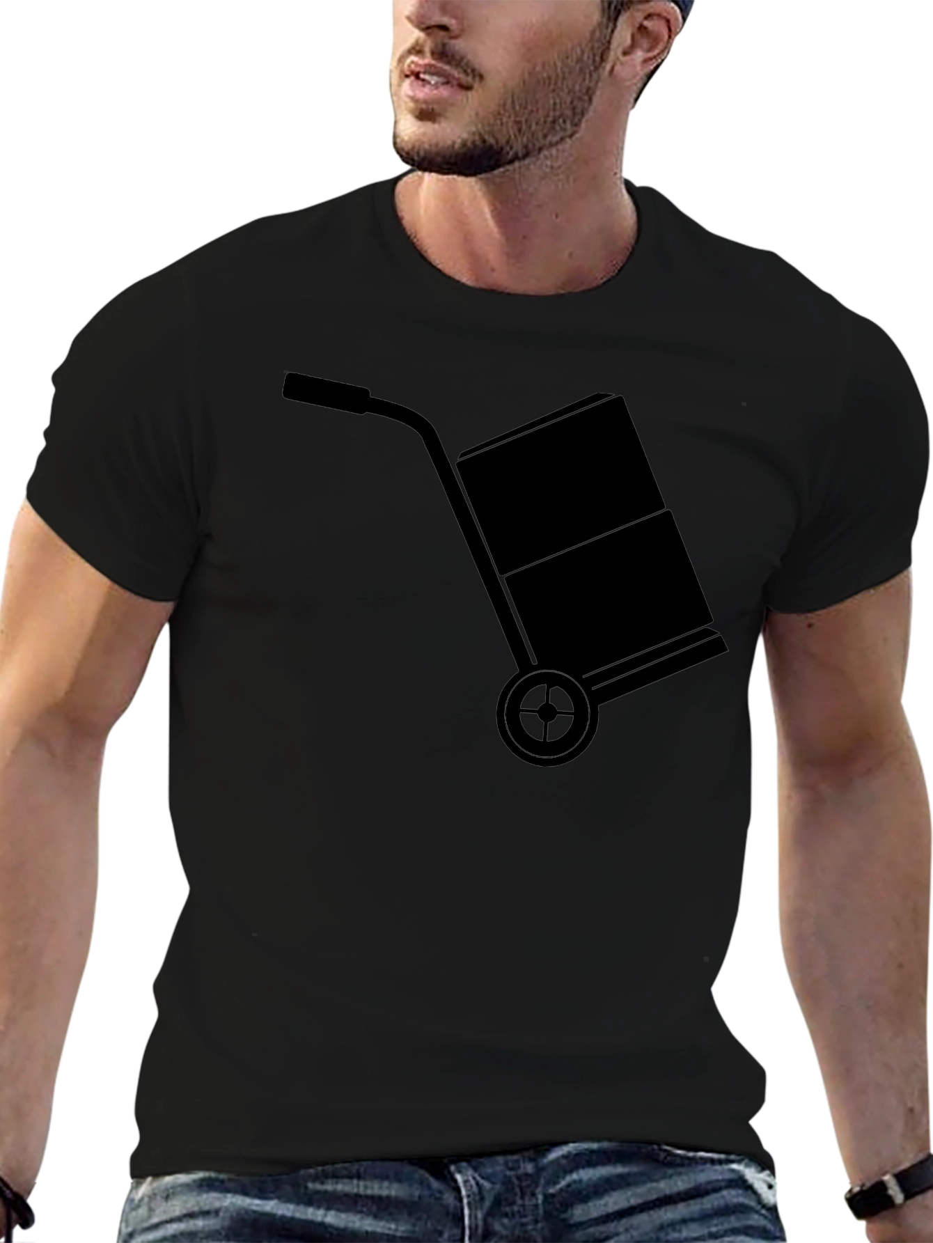 Hand Truck Graphic T-Shirt