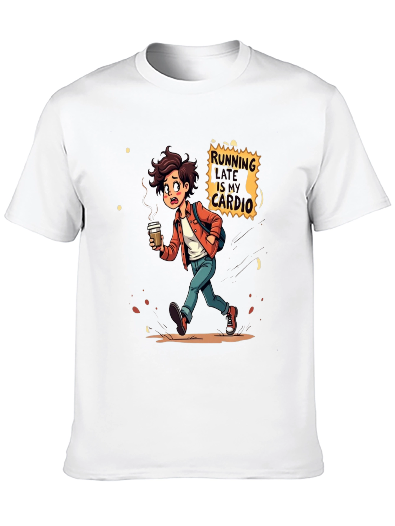 Running Late Is My Cardio T-Shirt