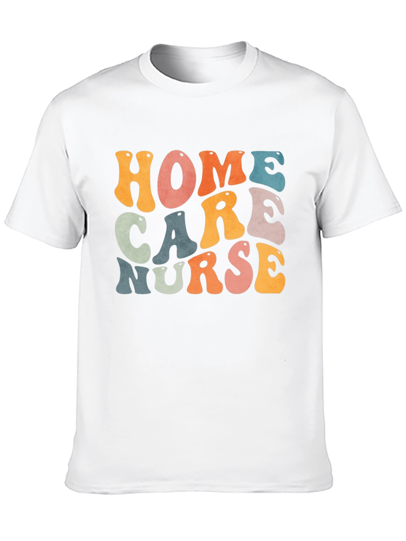Home Care Nurse Retro T-Shirt