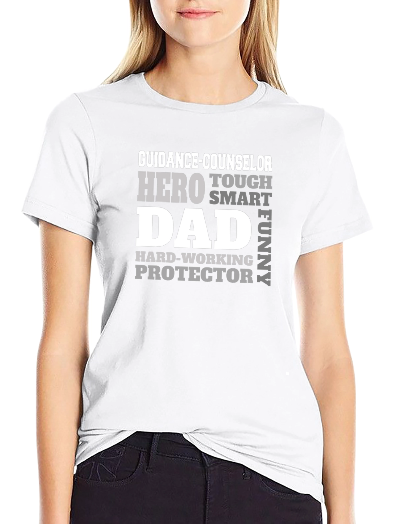 Guidance Counselor Dad Hero T-Shirt