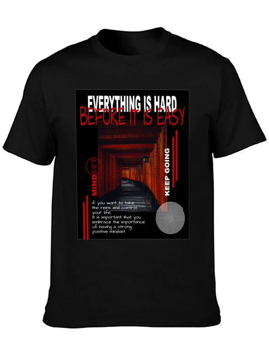 Inspirational Mindset Graphic T-Shirt
