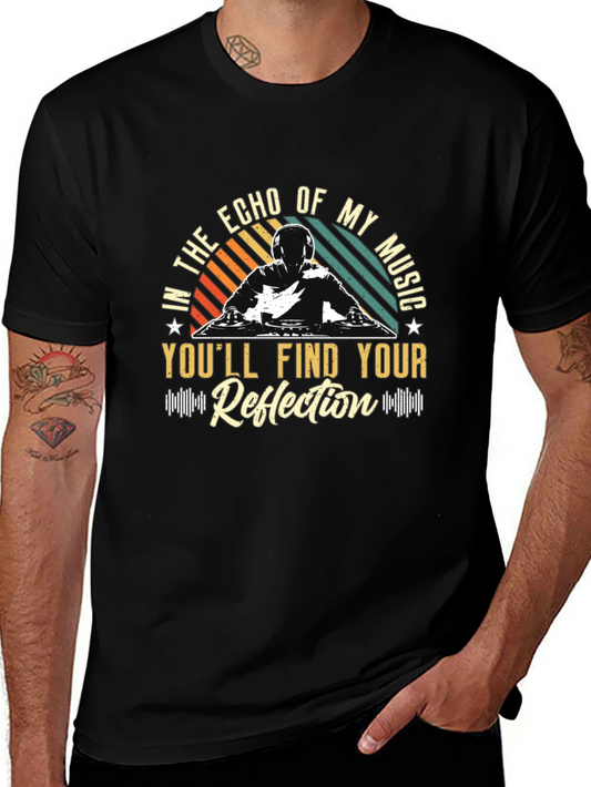Echo of My Music DJ Graphic Tee