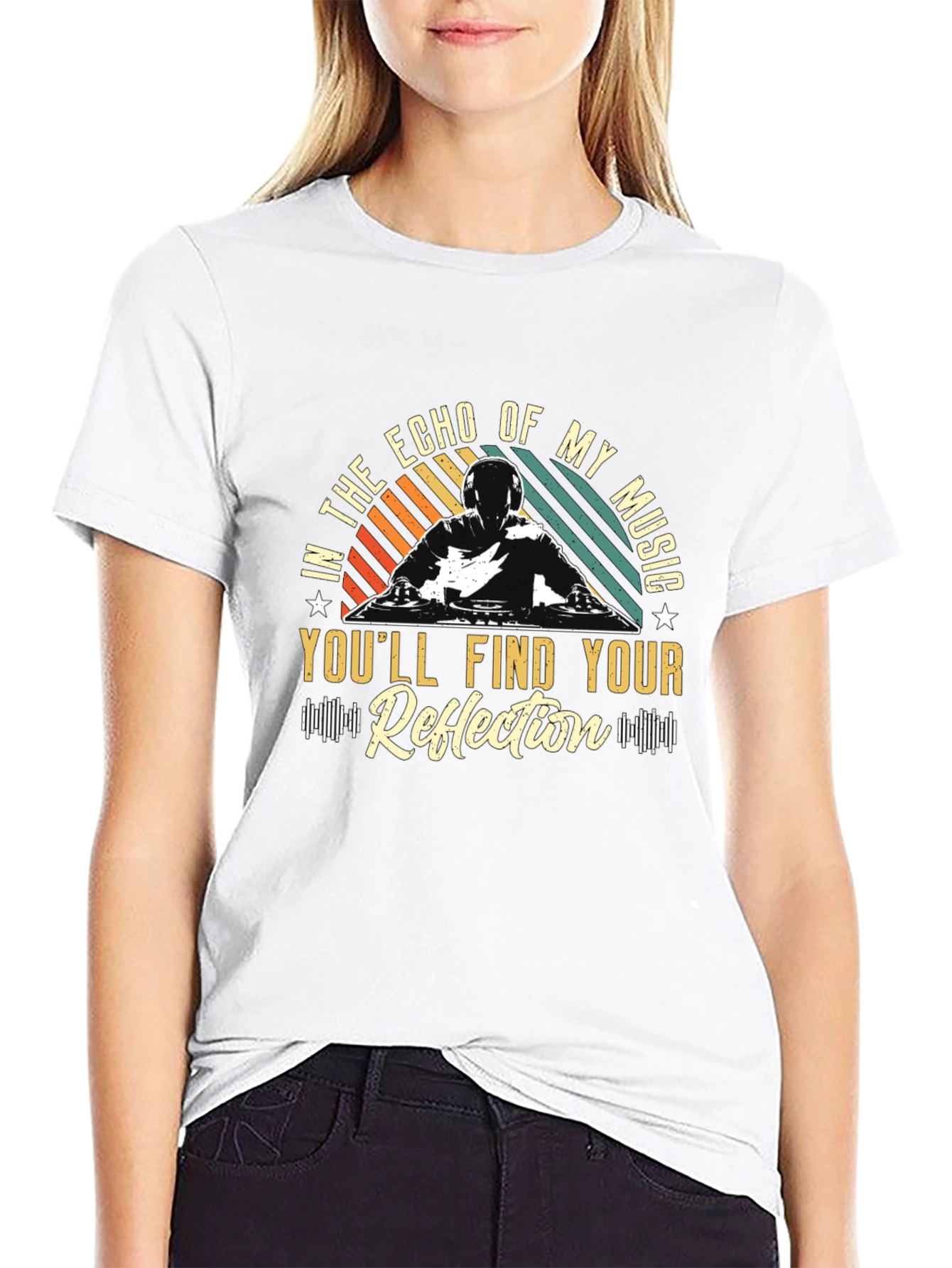 Echo of My Music DJ Graphic Tee