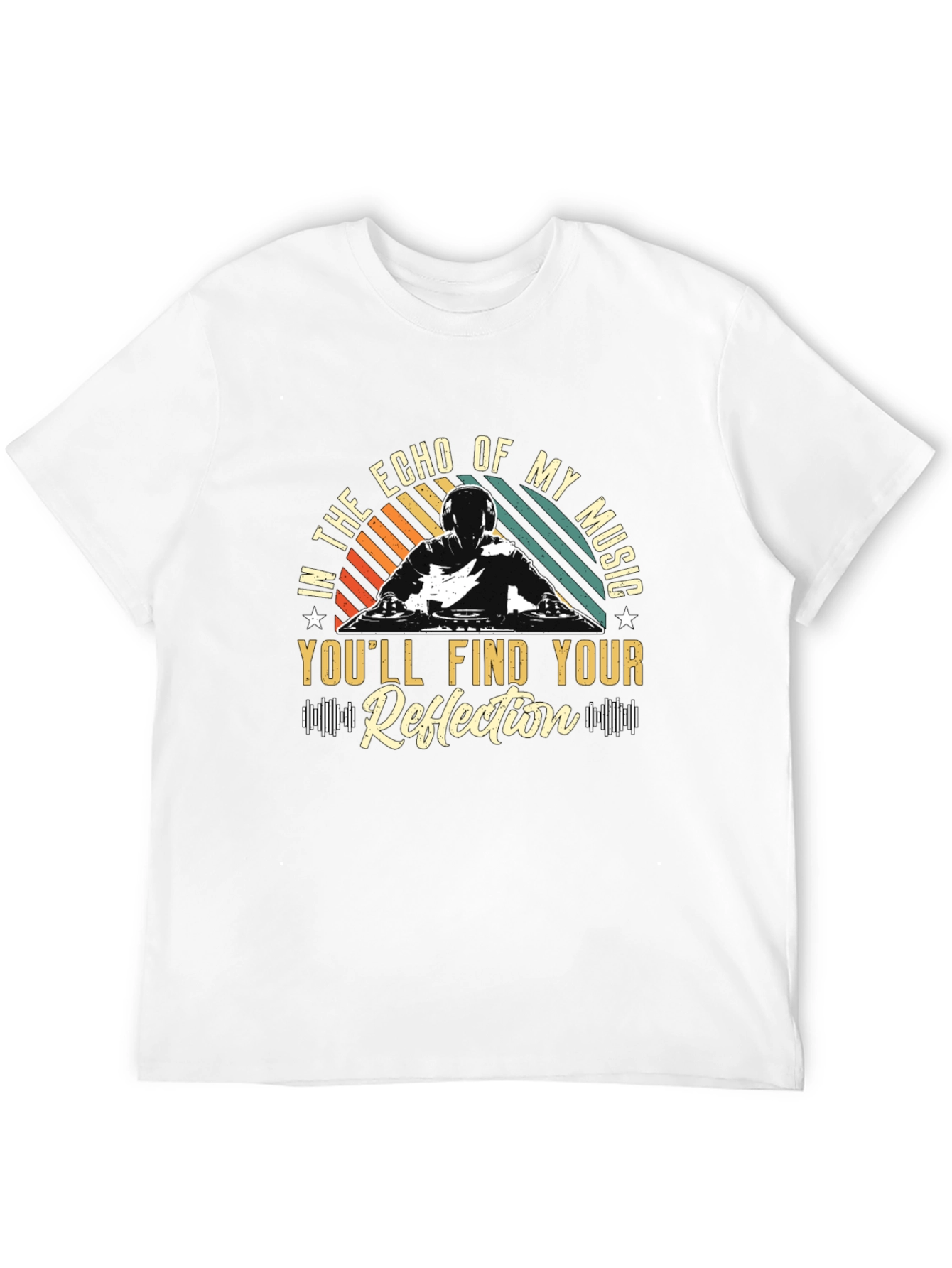 Echo of My Music DJ Graphic Tee