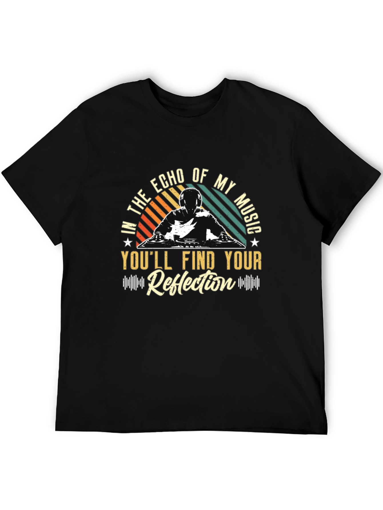 Echo of My Music DJ Graphic Tee