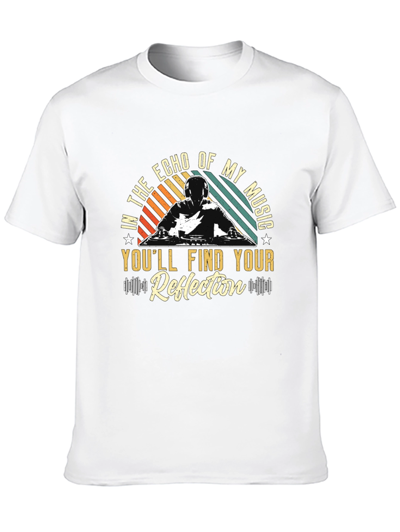 Echo of My Music DJ Graphic Tee