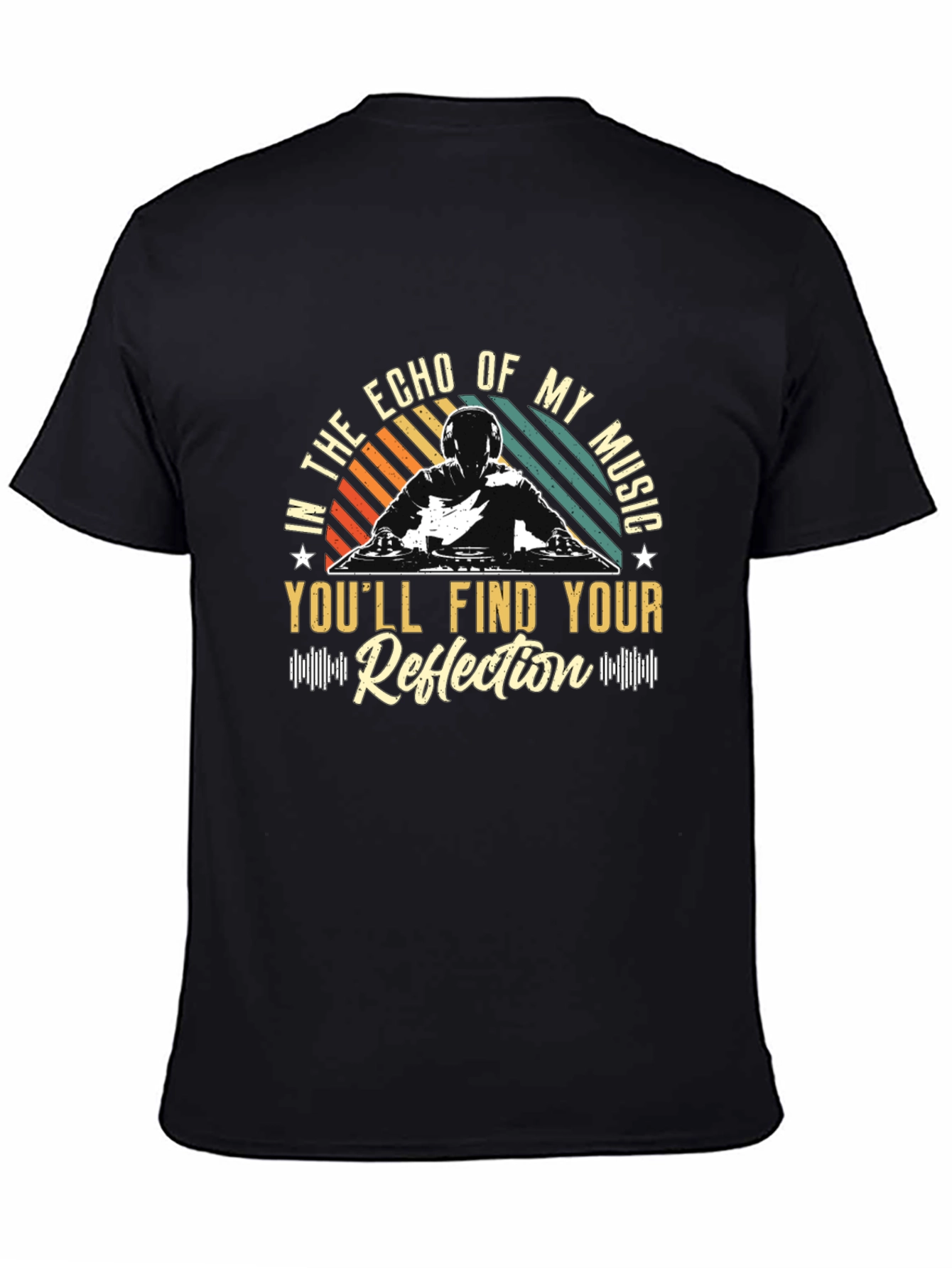 Echo of My Music DJ Graphic Tee