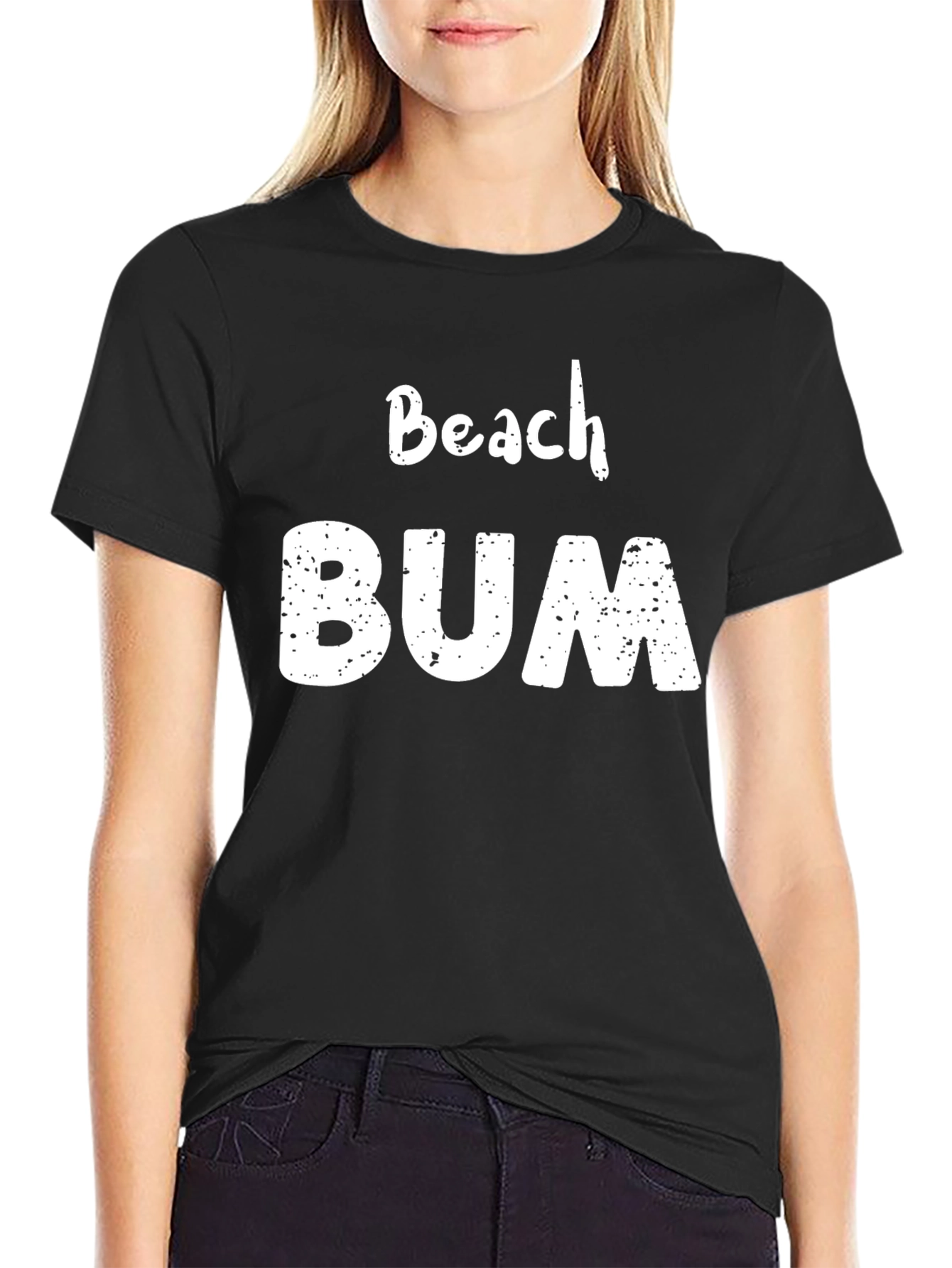 Beach Bum Graphic Tee - Relaxed Summer Style