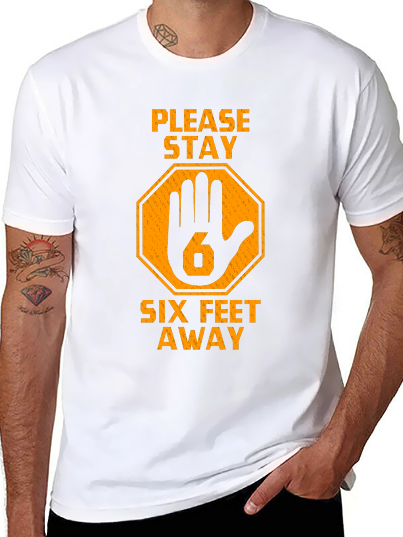 Stay Away Six Feet T-Shirt