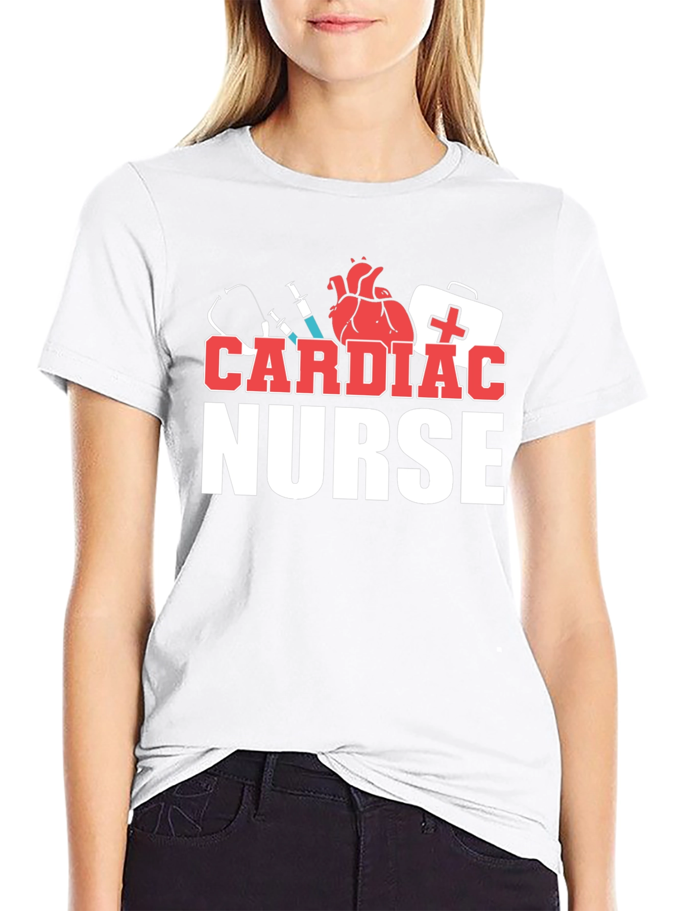 Cardiac Nurse T-Shirt - Medical Professional Apparel