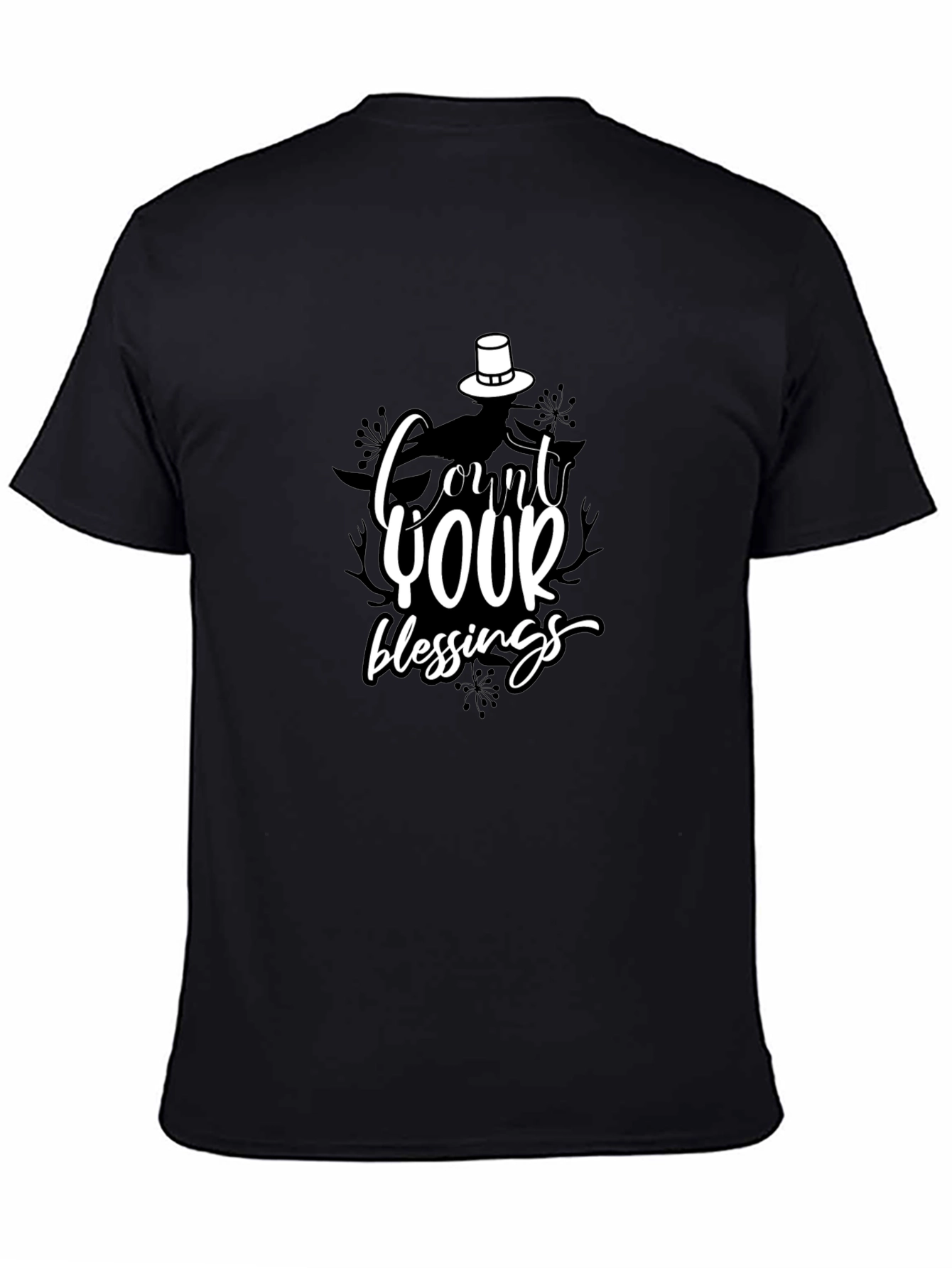 Count Your Blessings Thanksgiving T-Shirt