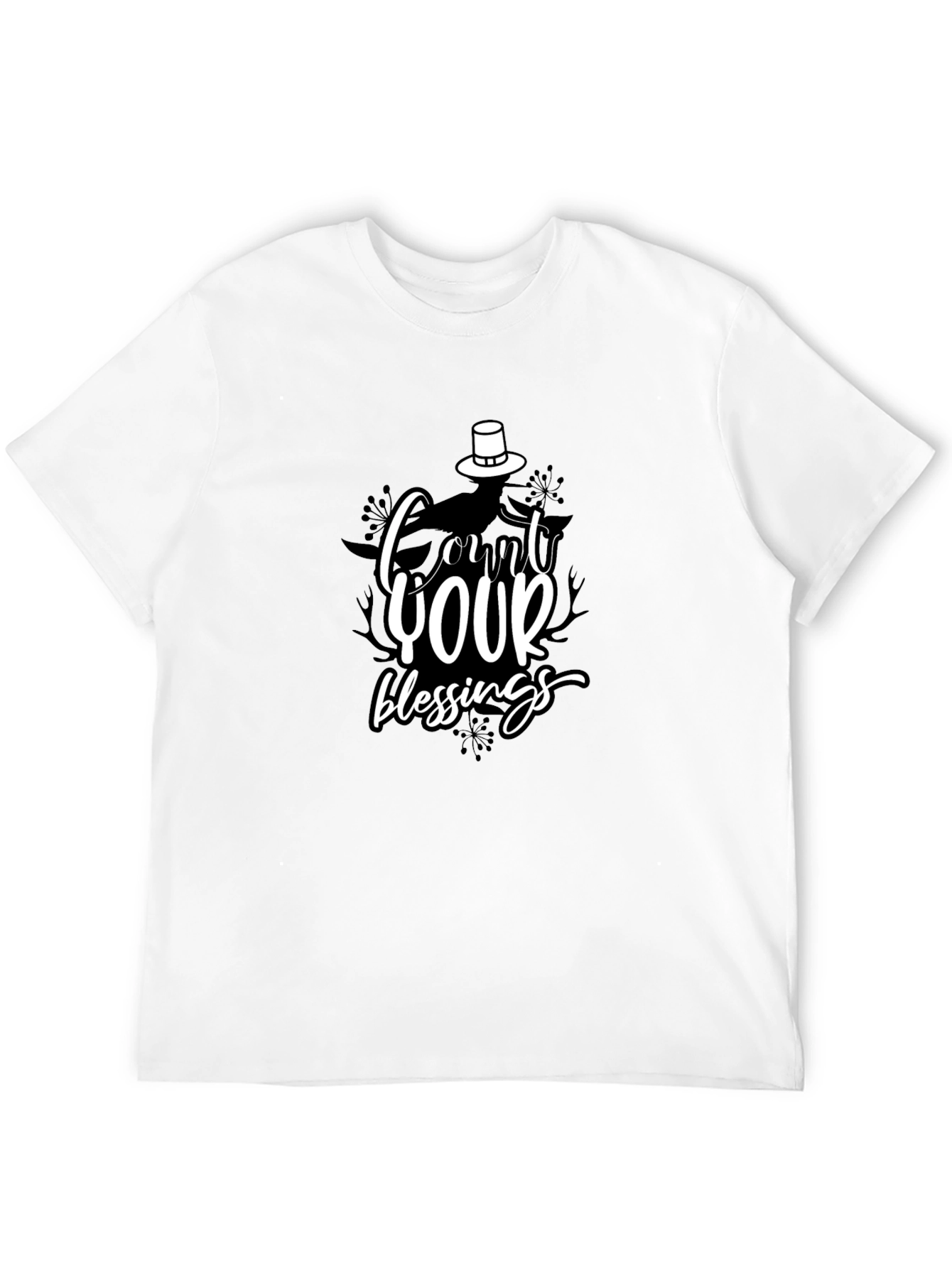 Count Your Blessings Thanksgiving T-Shirt