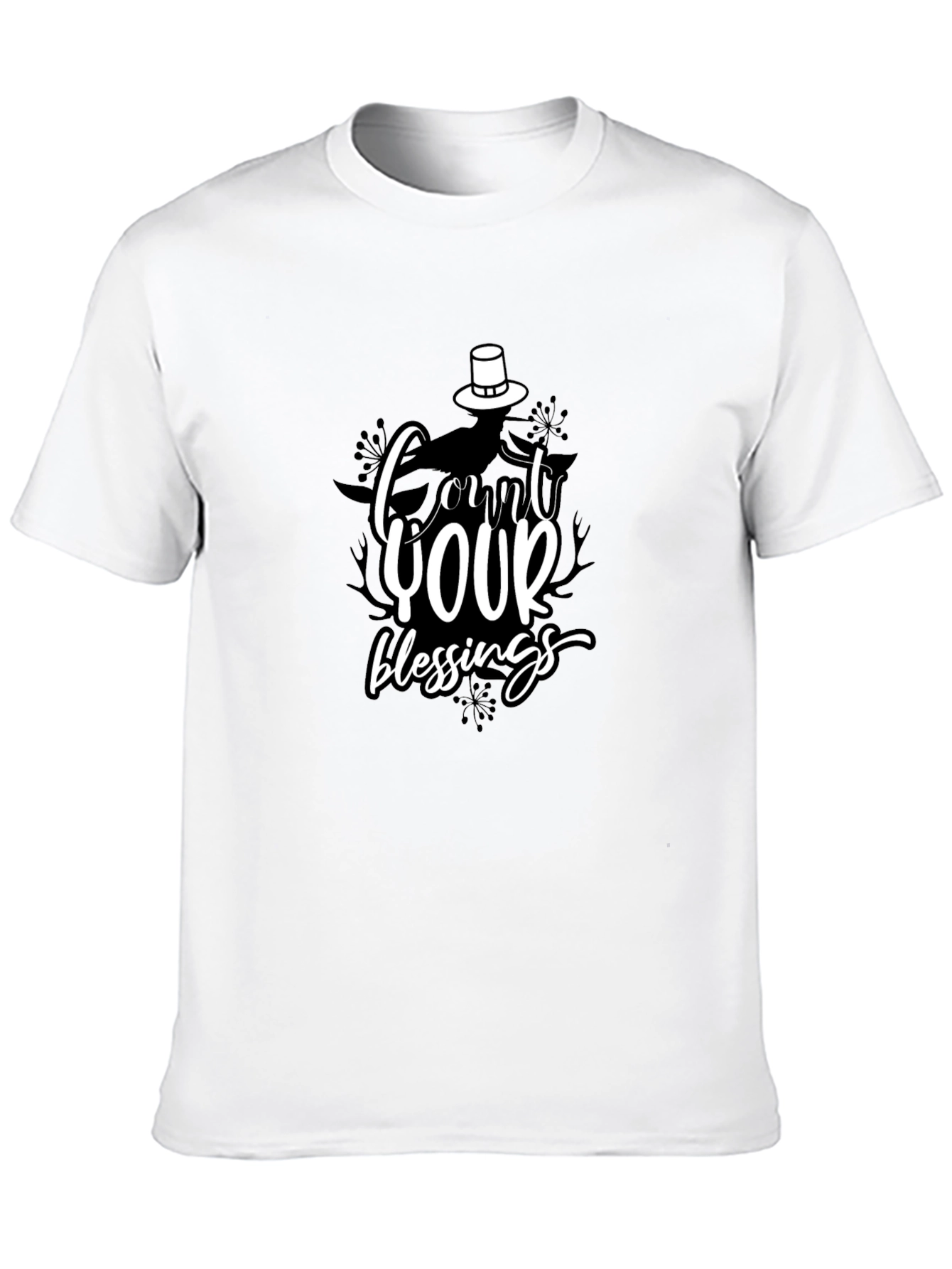 Count Your Blessings Thanksgiving T-Shirt