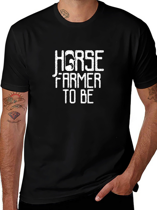 Horse Farmer To Be Graphic Tee