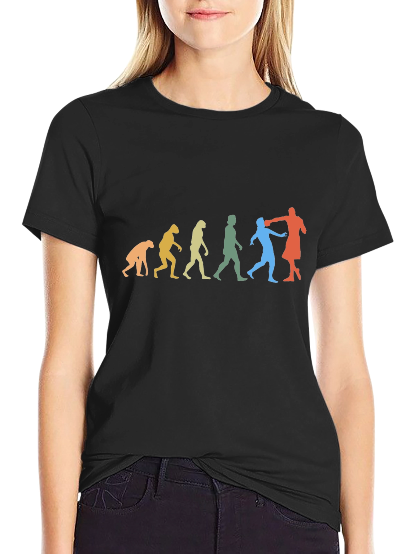Evolution of Man Funny T-Shirt