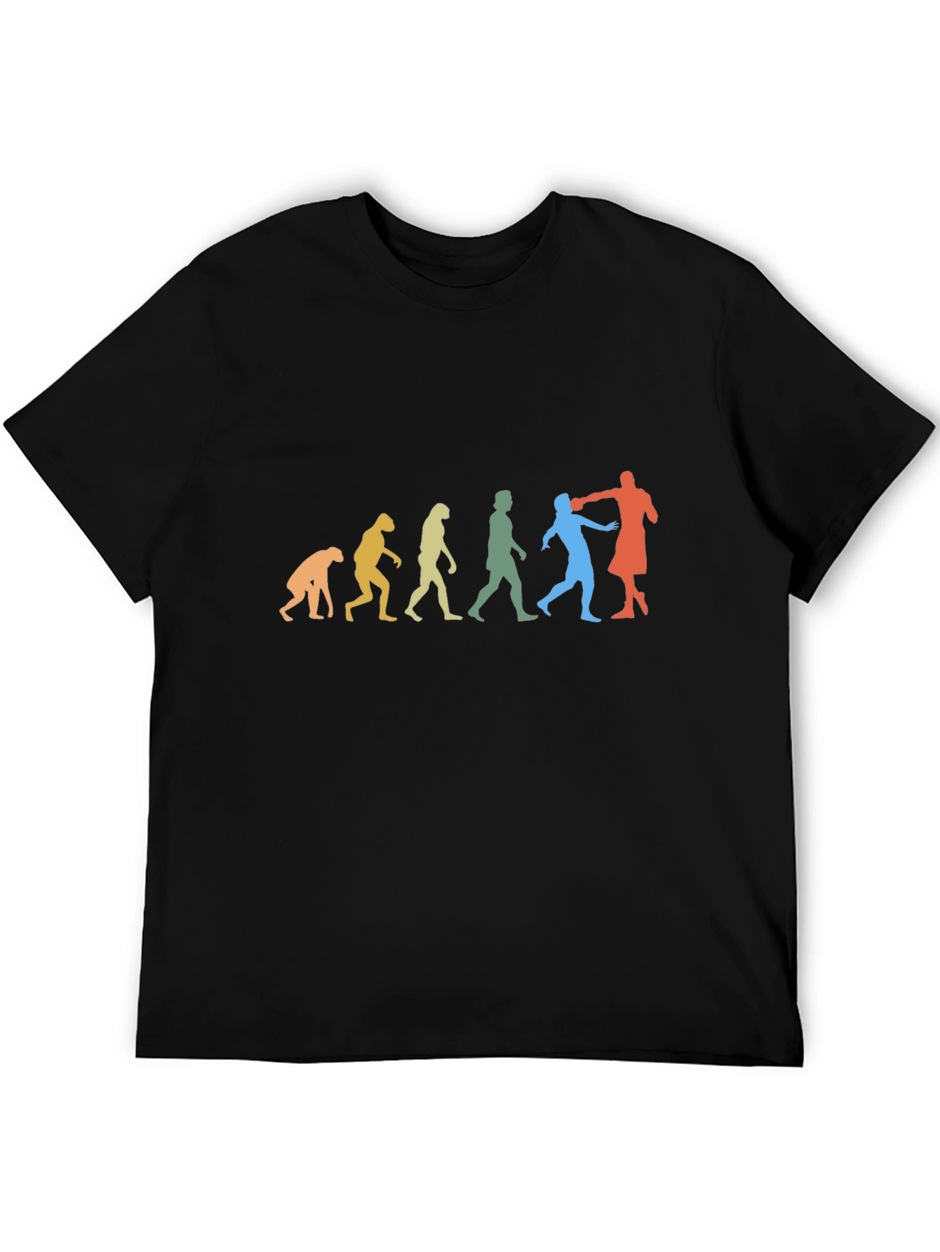 Evolution of Man Funny T-Shirt