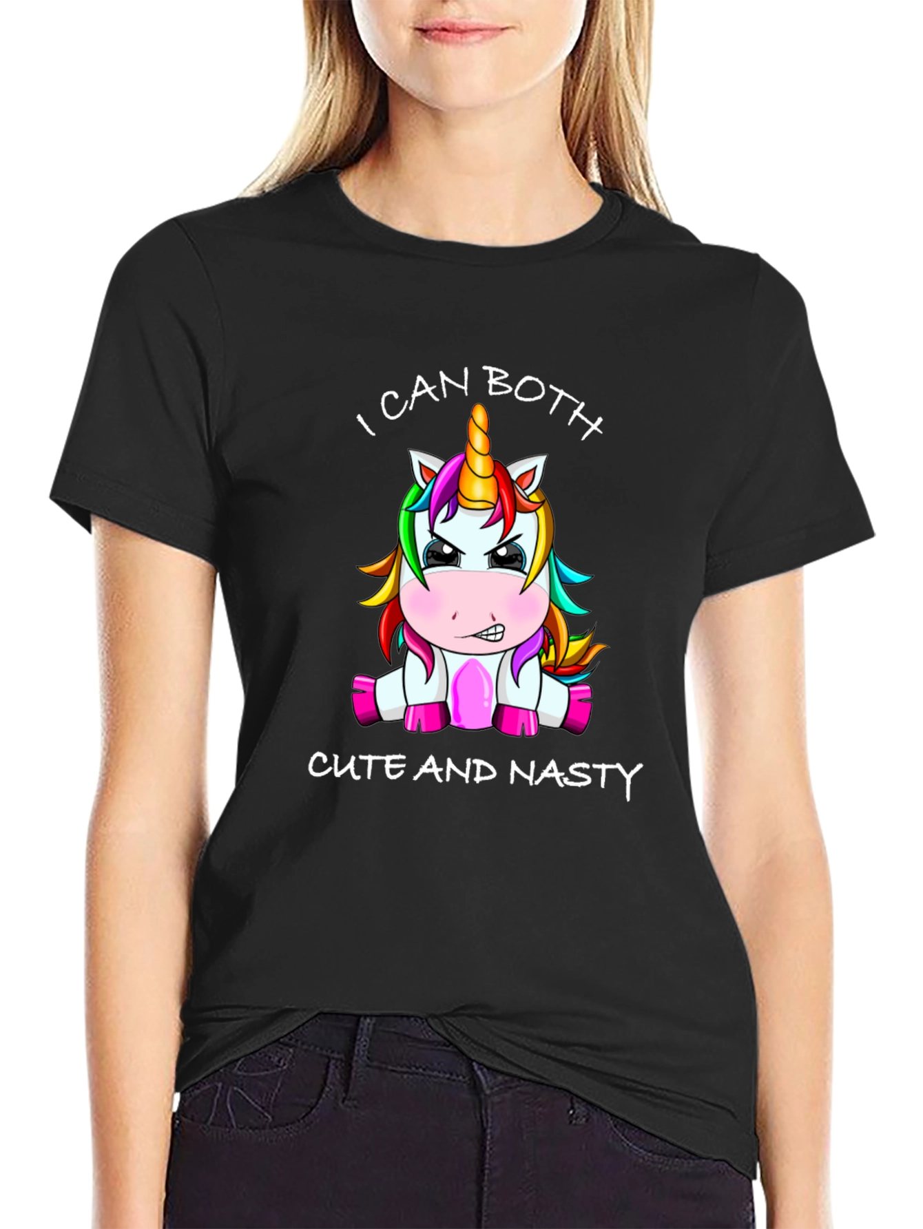 Cute and Nasty Unicorn T-Shirt