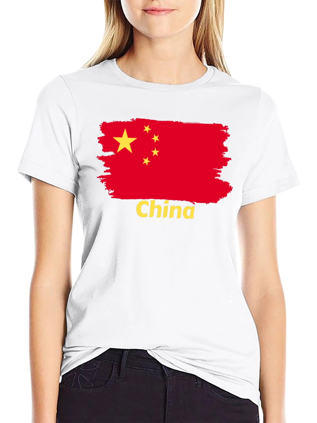 China Flag T-Shirt - Patriotic Graphic Tee