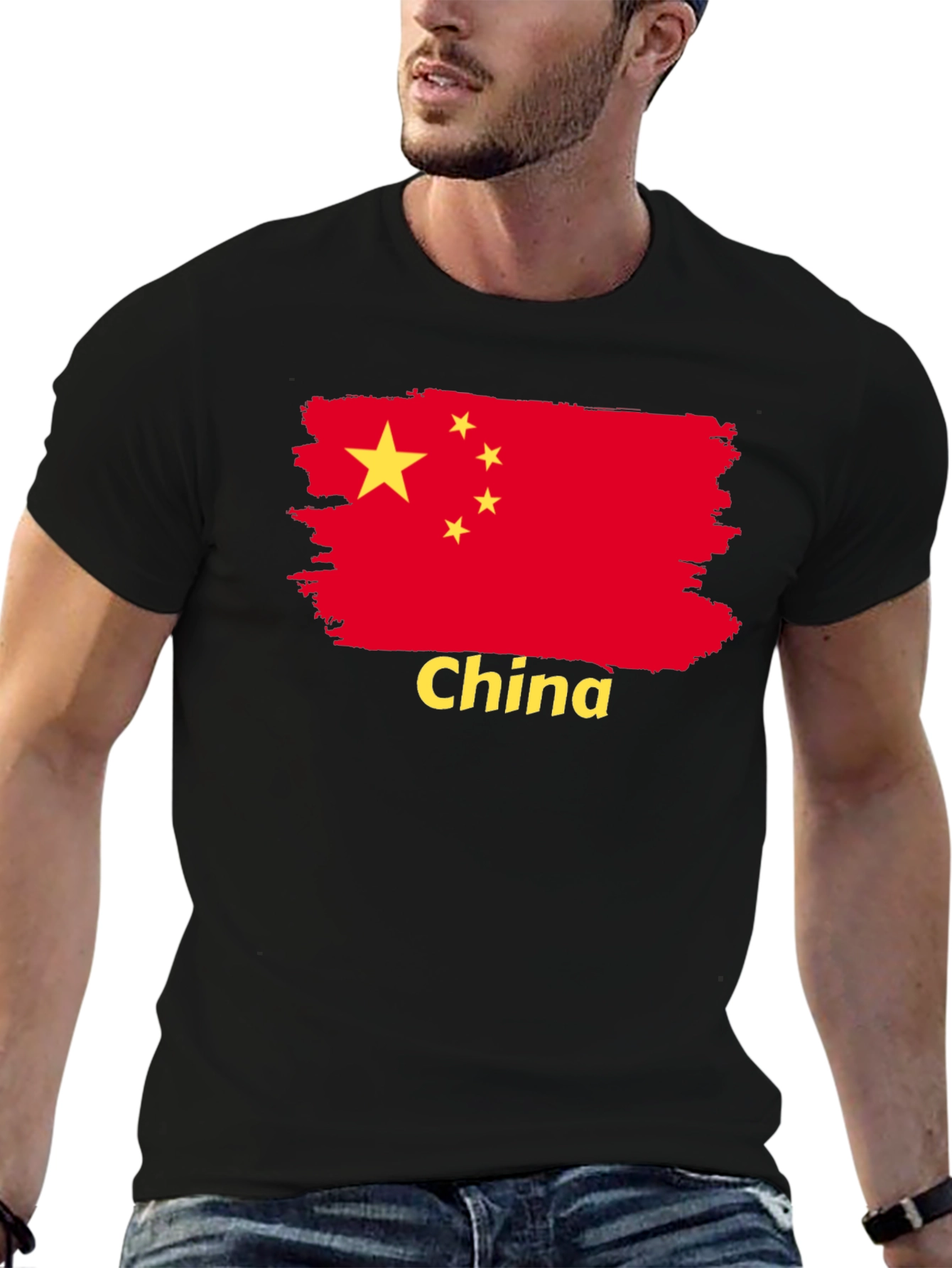 China Flag T-Shirt - Patriotic Graphic Tee