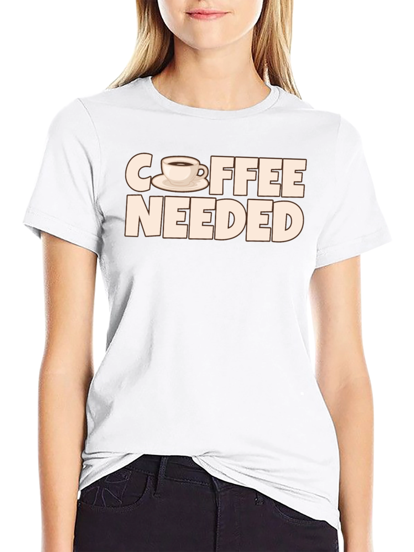 Coffee Needed T-Shirt - Unisex Crew Neck Tee