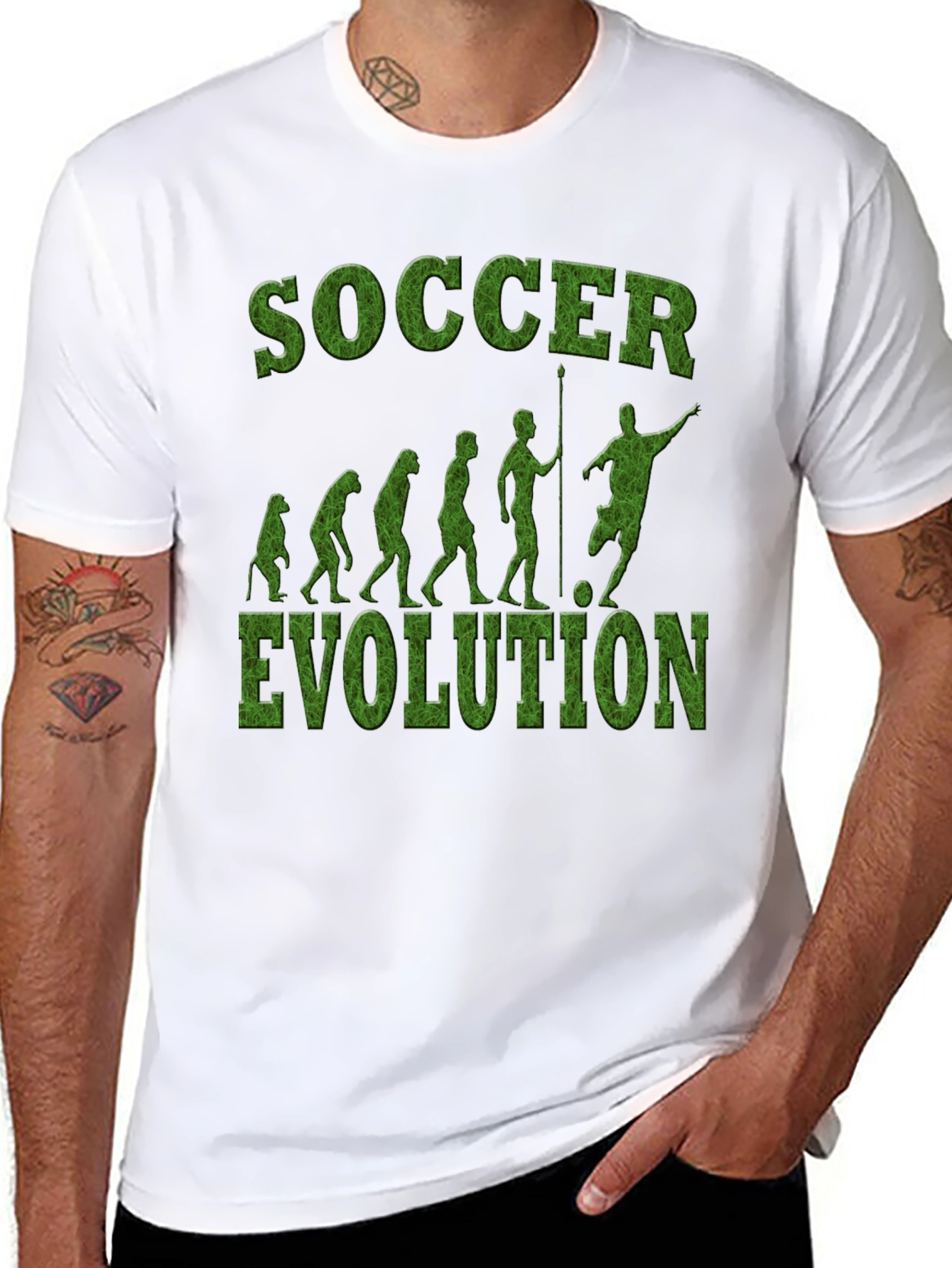 Soccer Evolution Graphic Tee