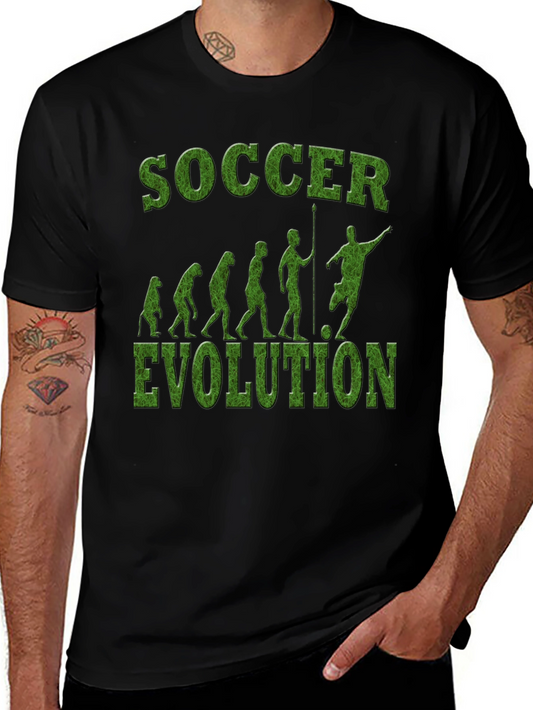 Soccer Evolution Graphic Tee