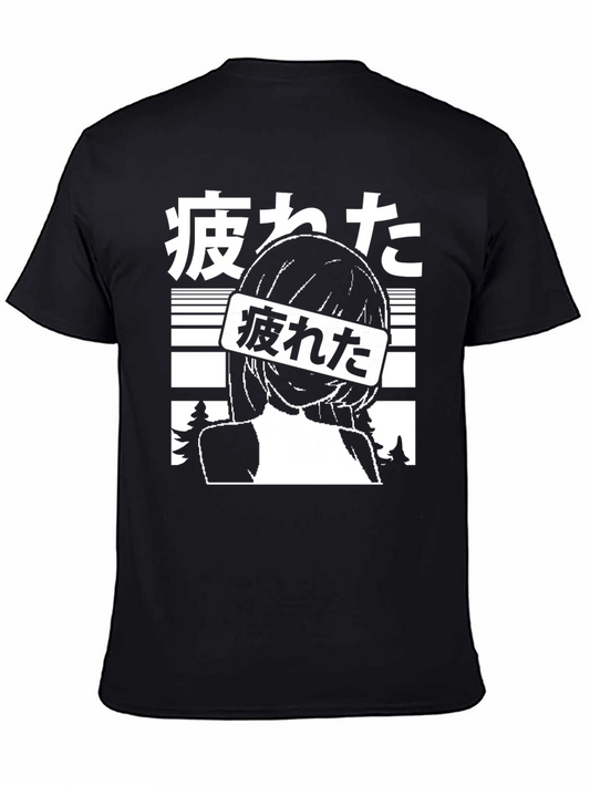 Anime Girl Graphic T-Shirt - Vaporwave Aesthetic
