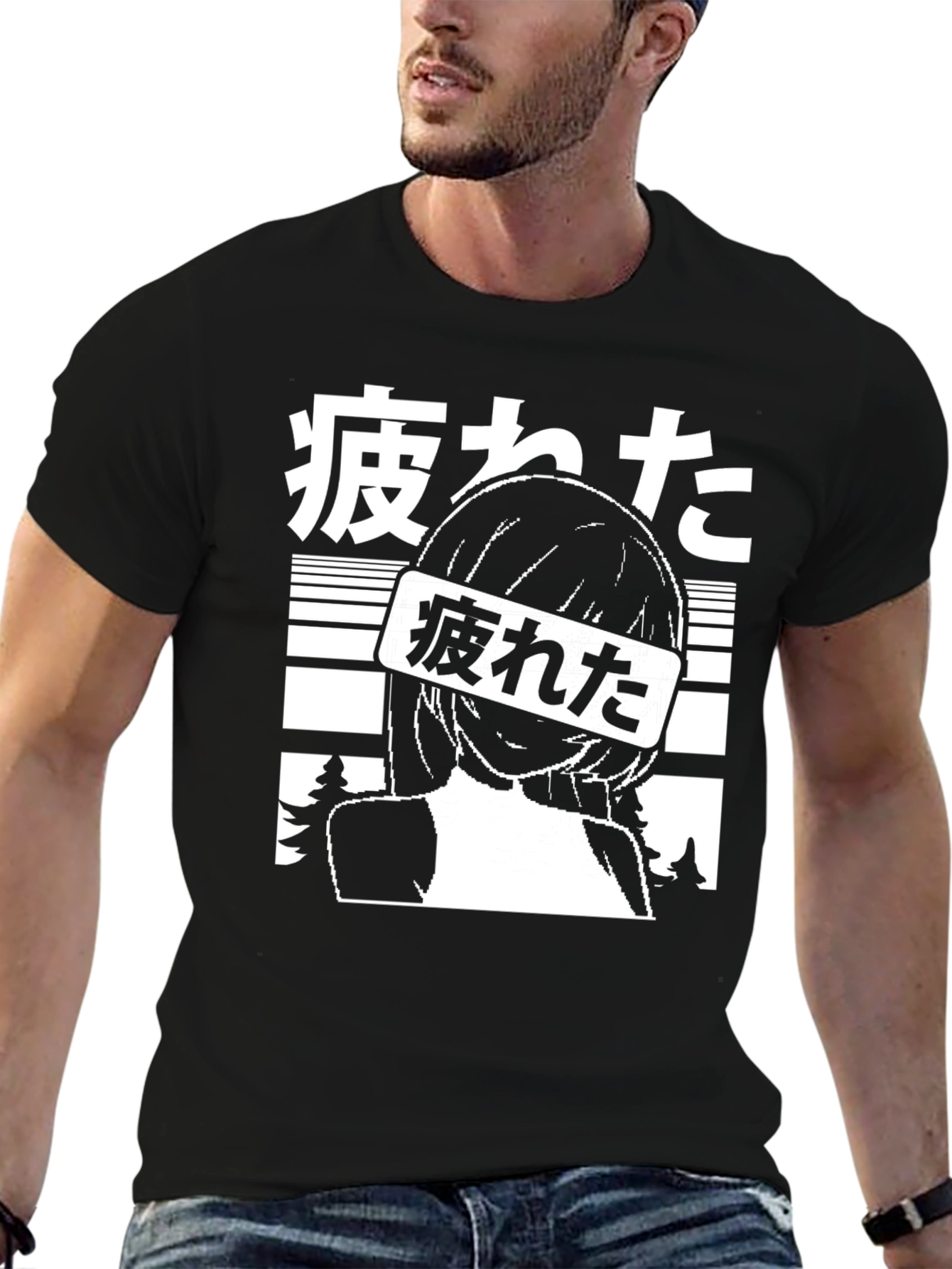 Anime Girl Graphic T-Shirt - Vaporwave Aesthetic