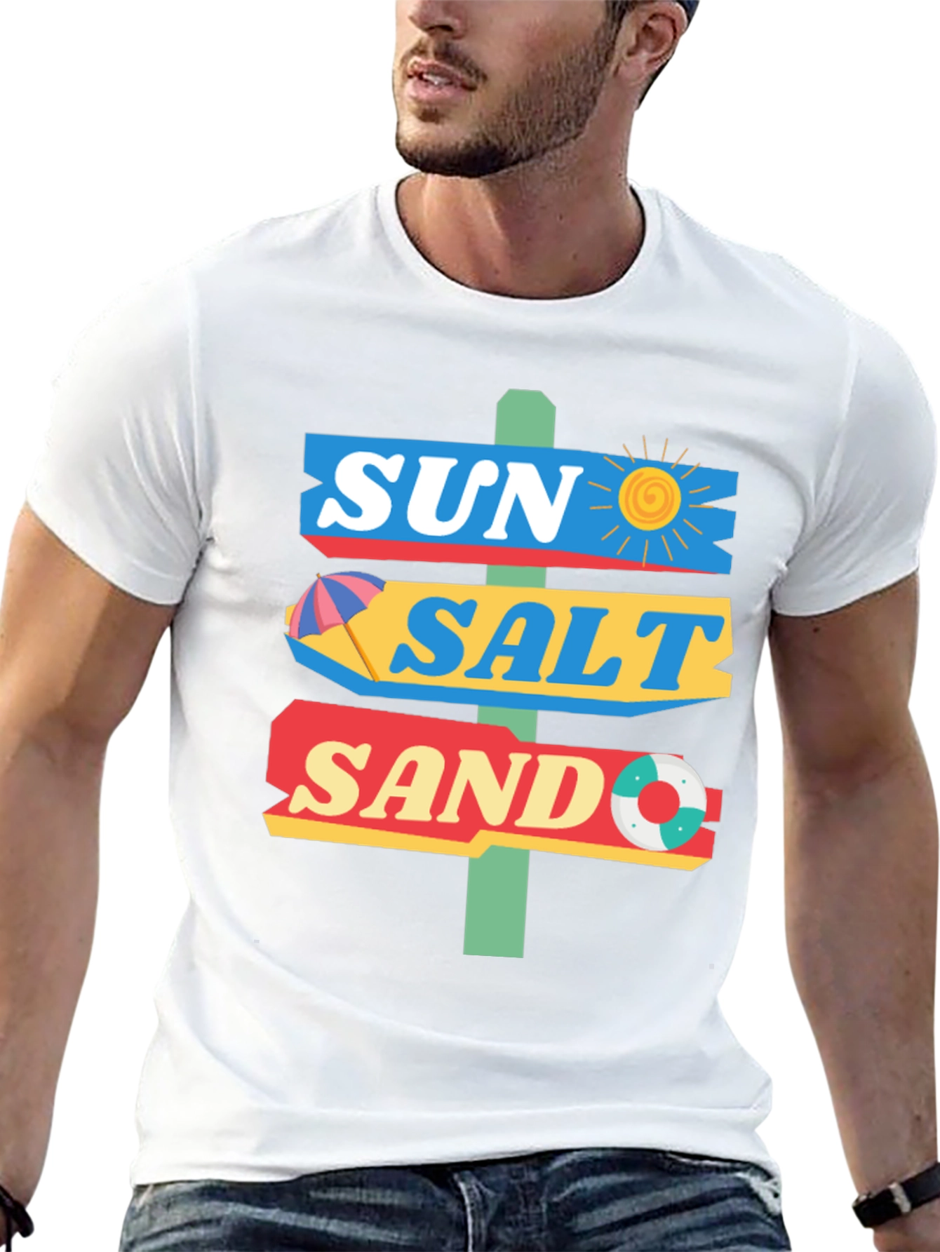 Sun Salt Sand T-Shirt - Beach Ready!