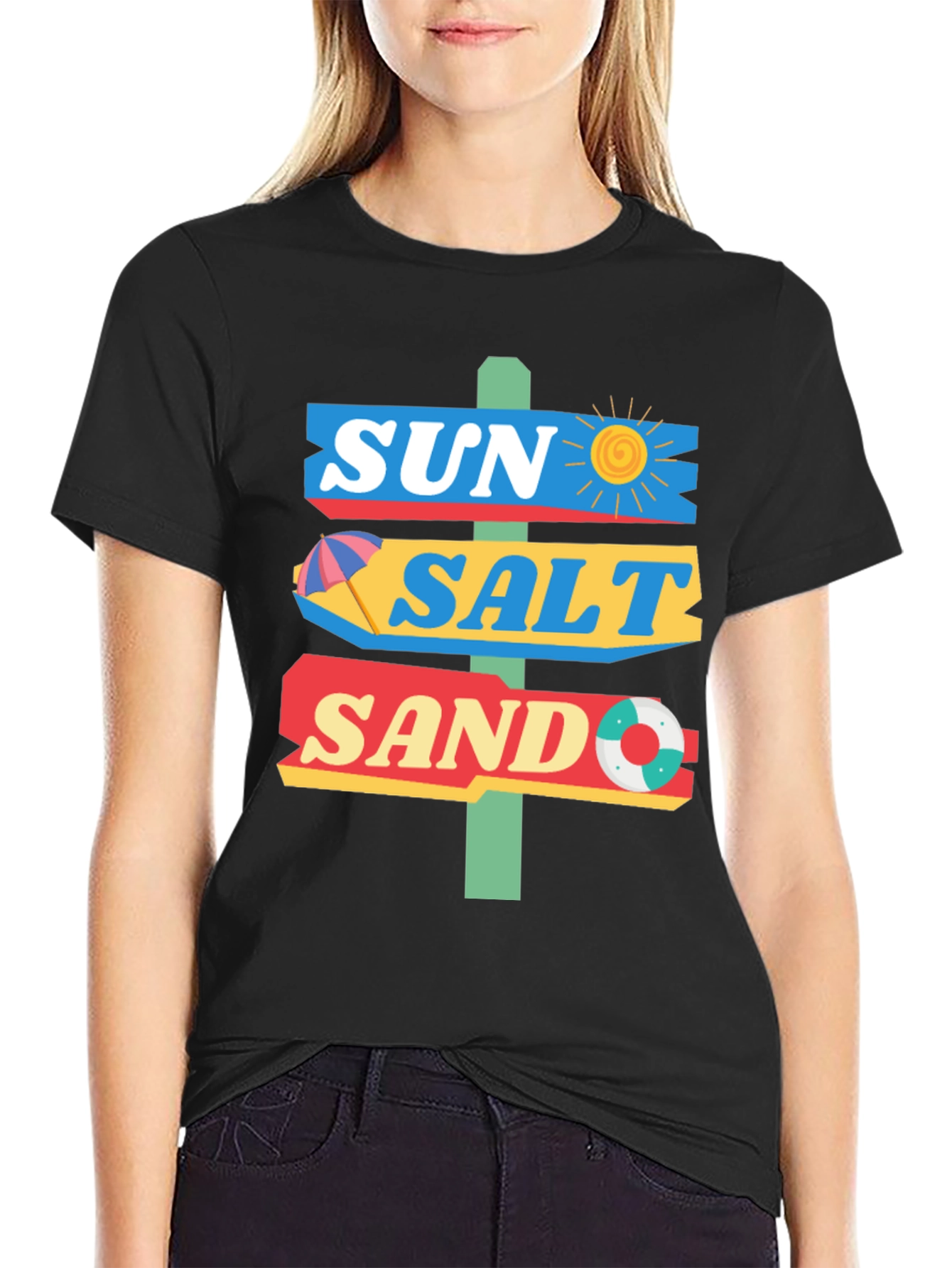 Sun Salt Sand T-Shirt - Beach Ready!