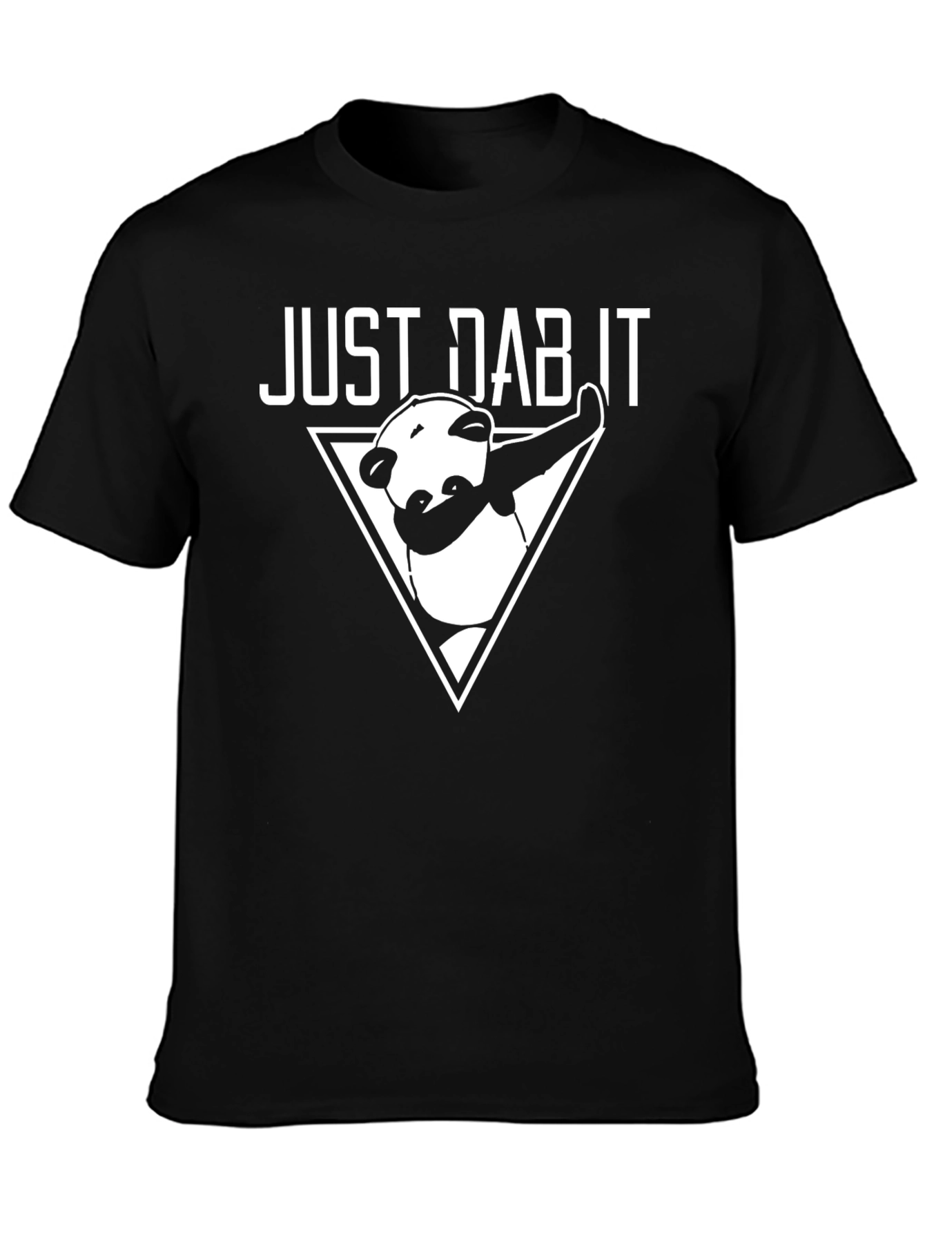 Just Dab It Funny Panda Graphic Tee