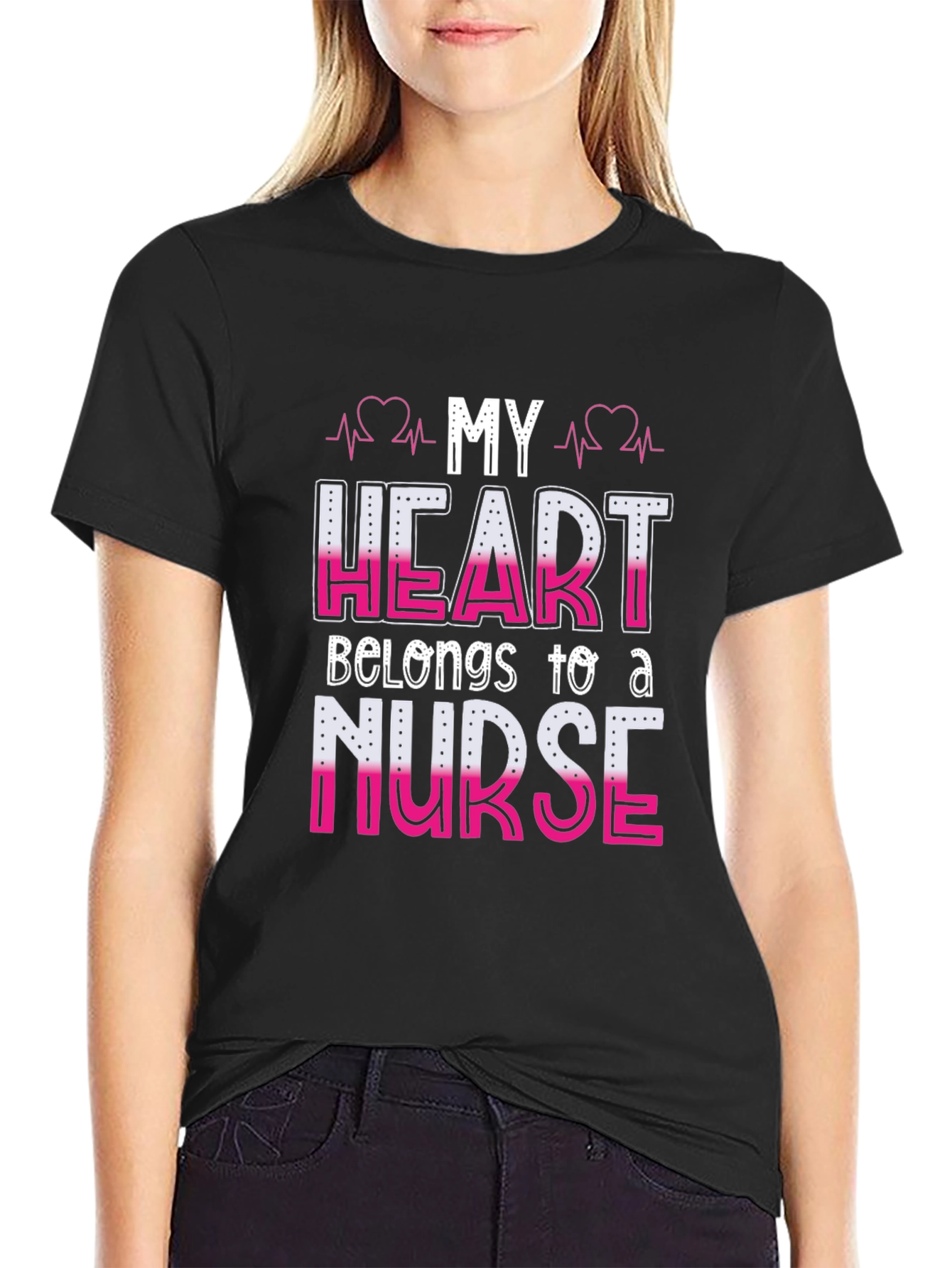 My Heart Belongs to a Nurse T-Shirt